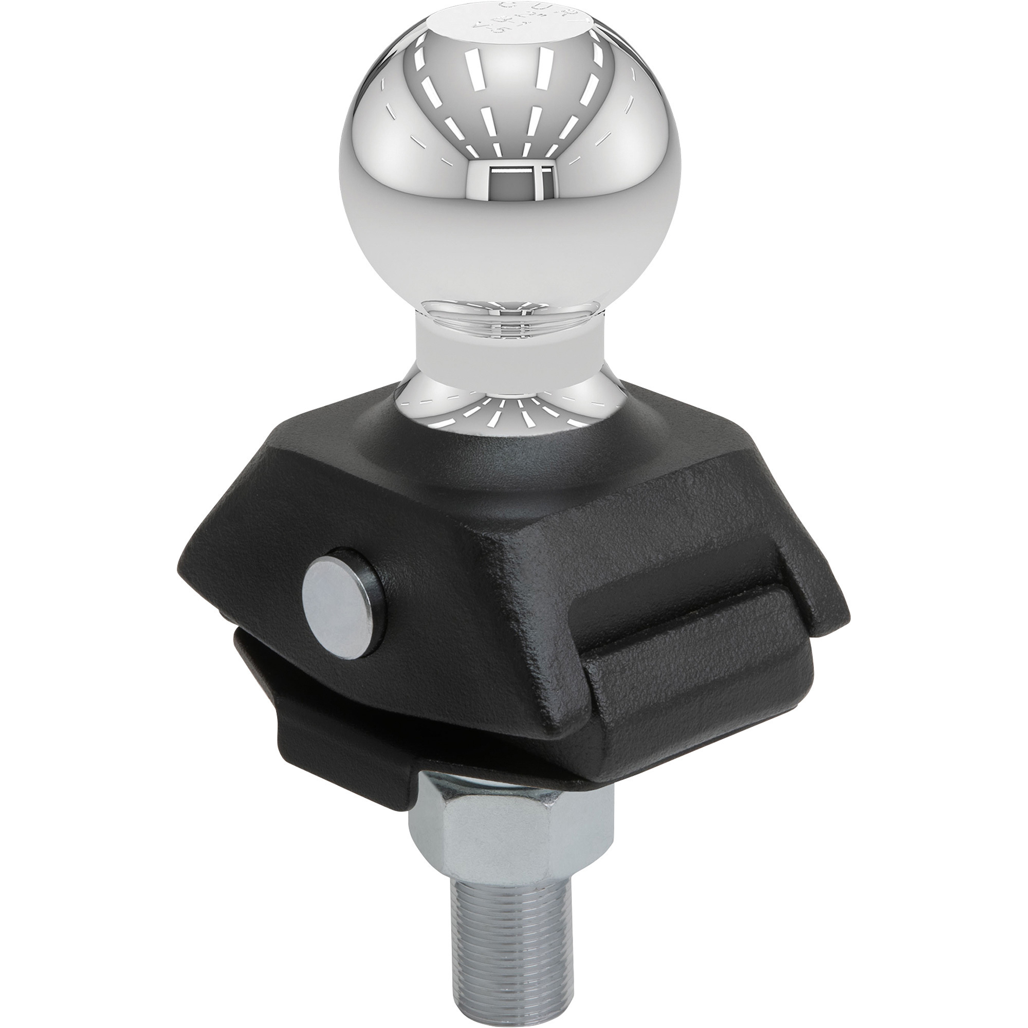 Curt RockerBall Cushioned Hitch Ball, 2in. Ball, 2in. Shank, 3500-Lb. Capacity, Model# 40246