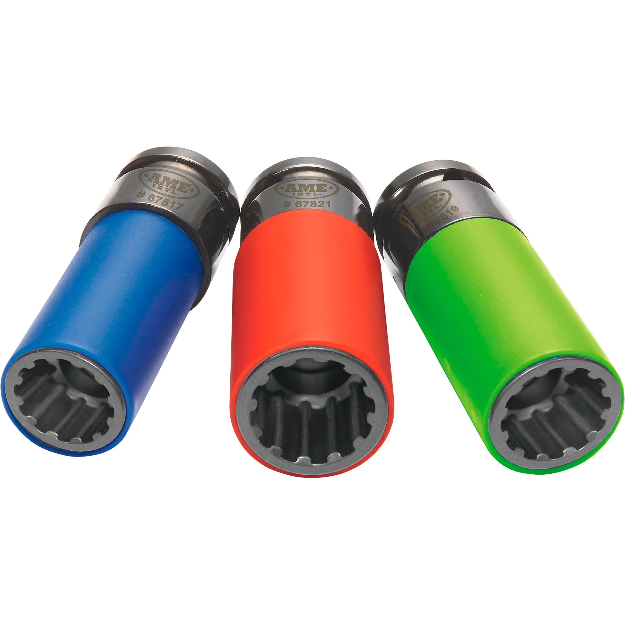 AME International Spline Plus Sockets, 3-Pc. Set