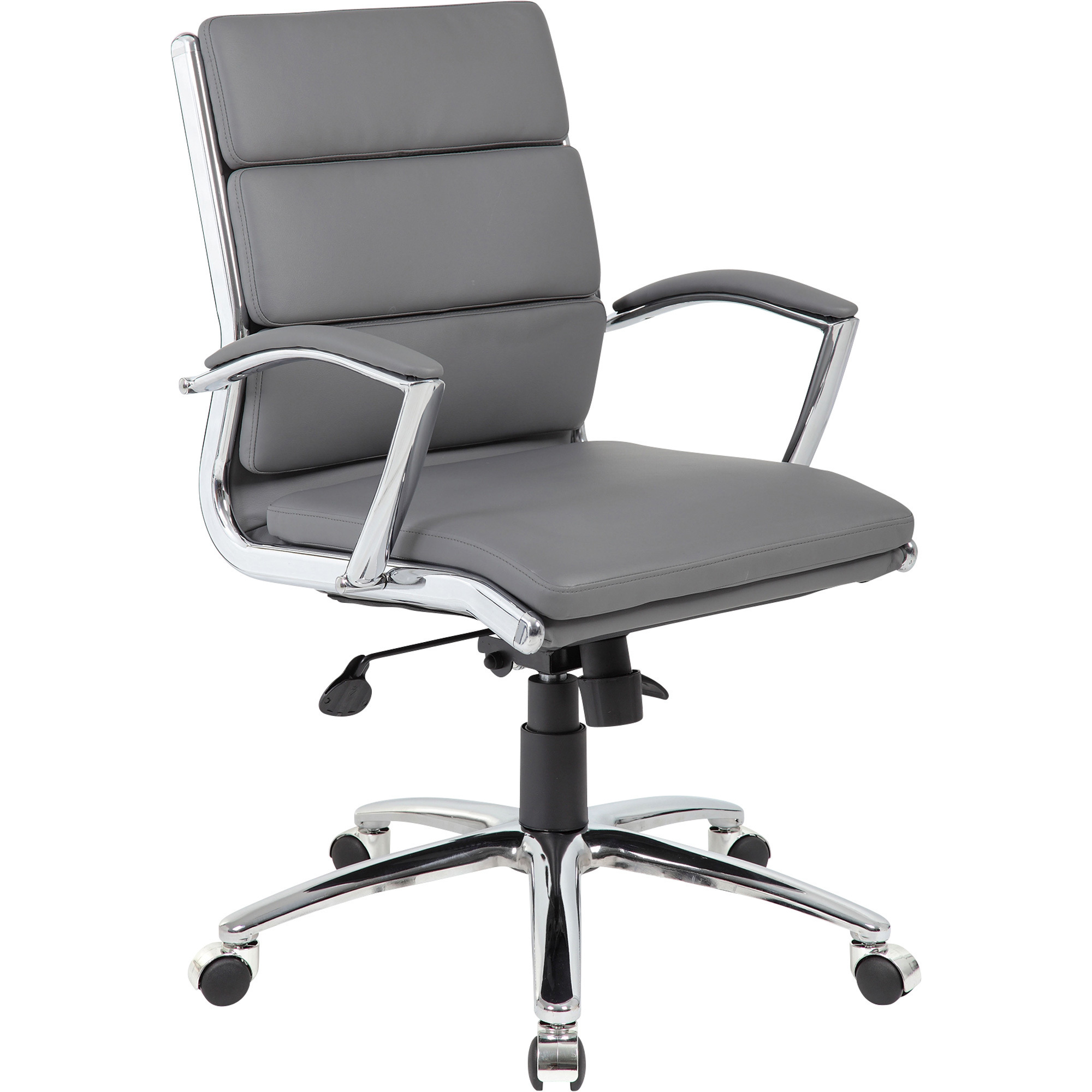 Norstar BOSS Mid-Back Executive Chair, Gray, Model# B9476-GY