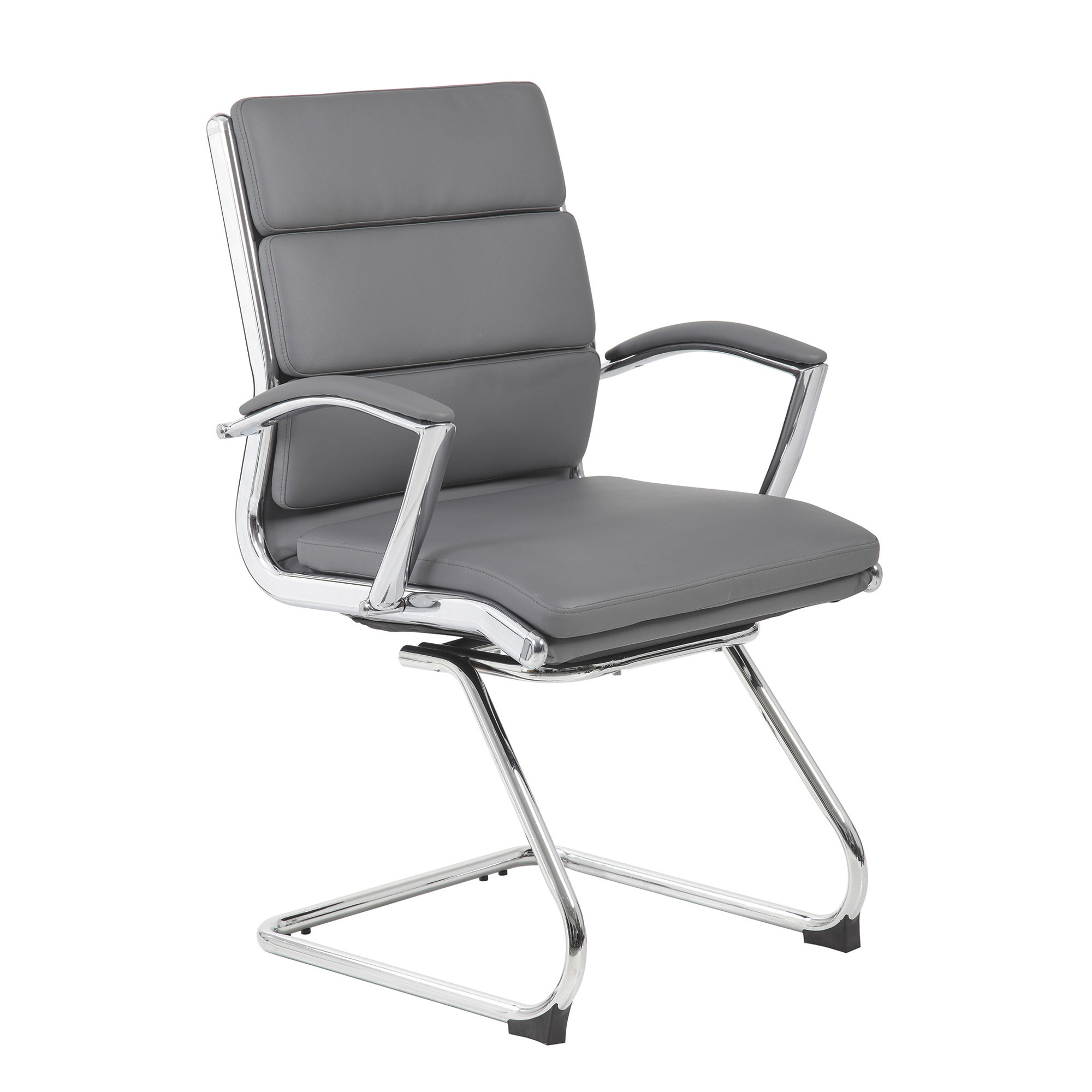 Norstar BOSS Executive Guest Chair, Gray, Model# B9479-GY