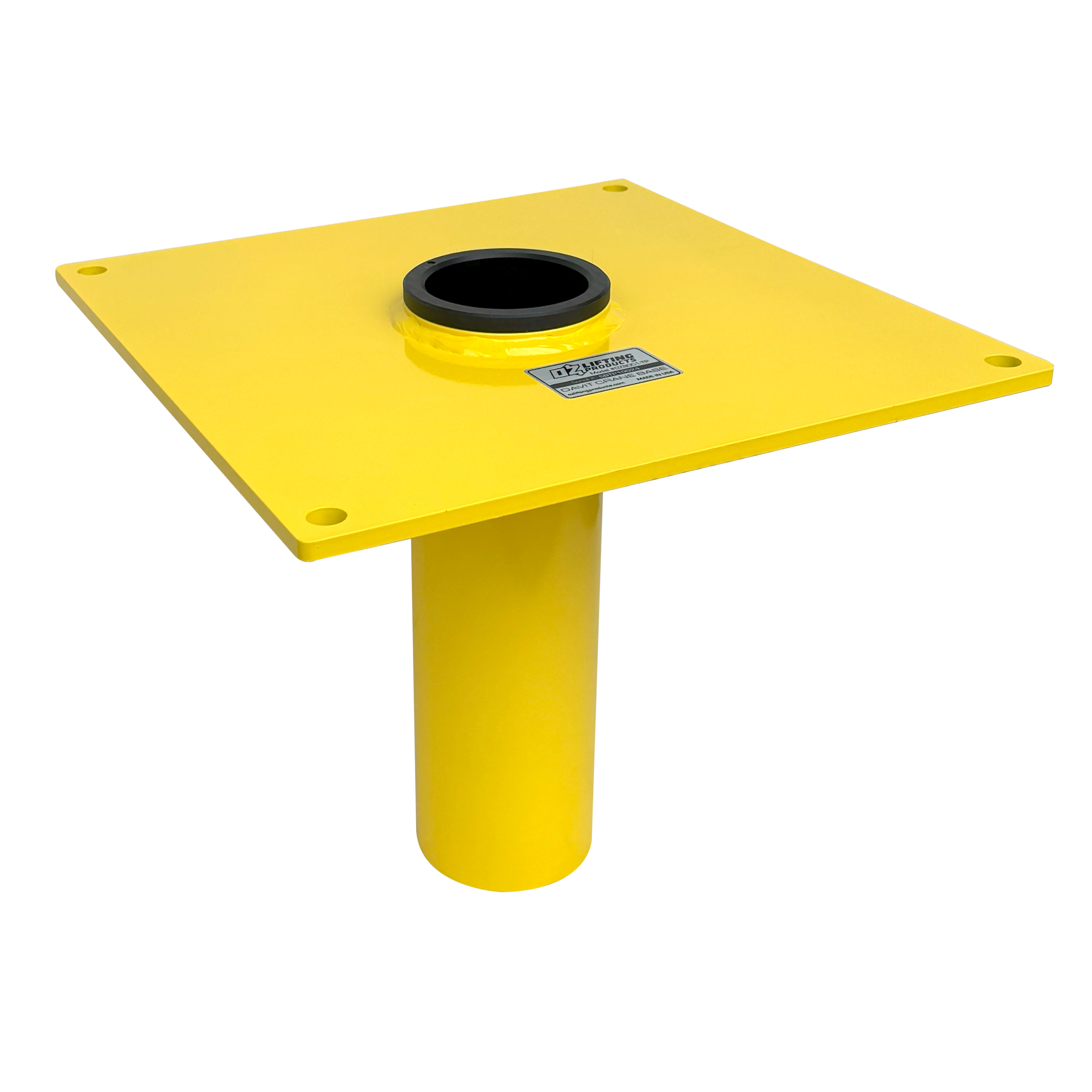 OZ Lifting Products Socket Base for OZ Tele-Pro Series Davit Cranes, Model# OZSOC1-TP