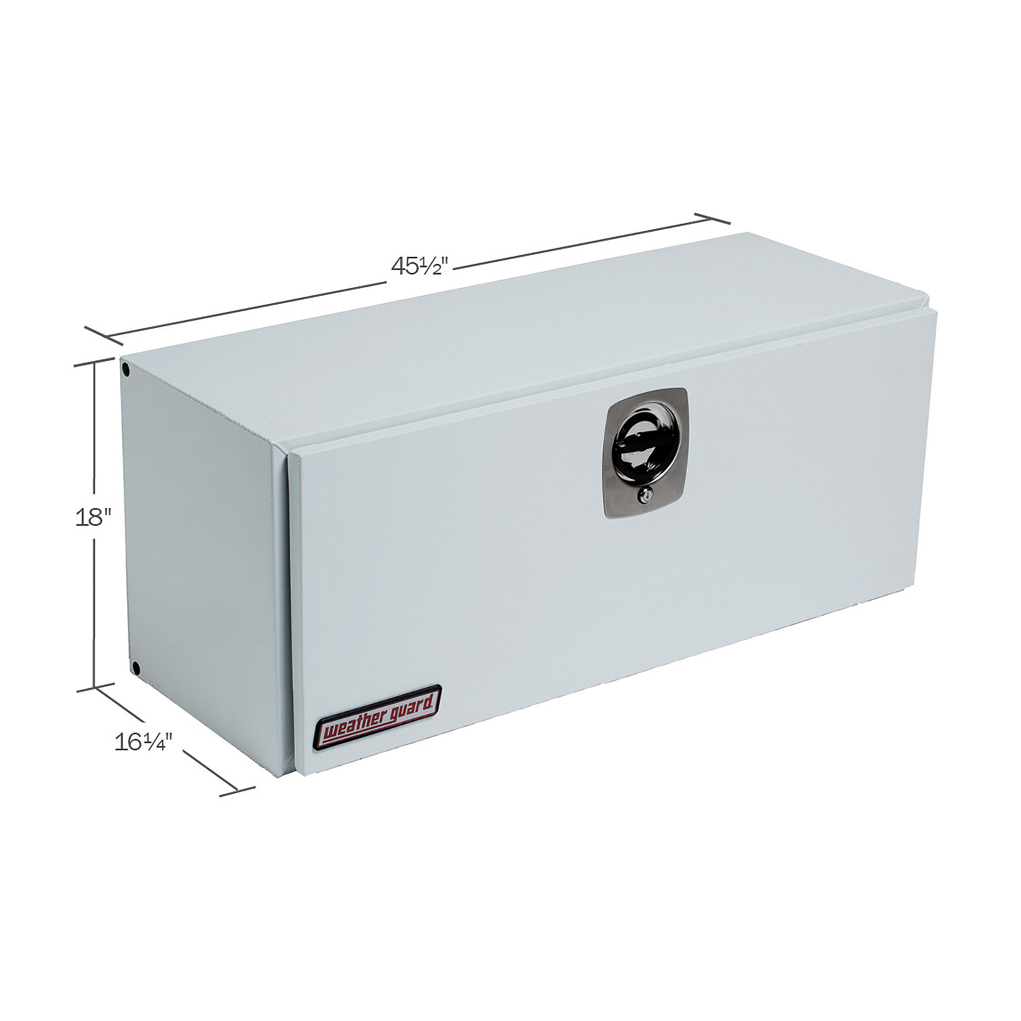 Weather Guard Super-Side Side-Mount Truck Tool Box, Steel