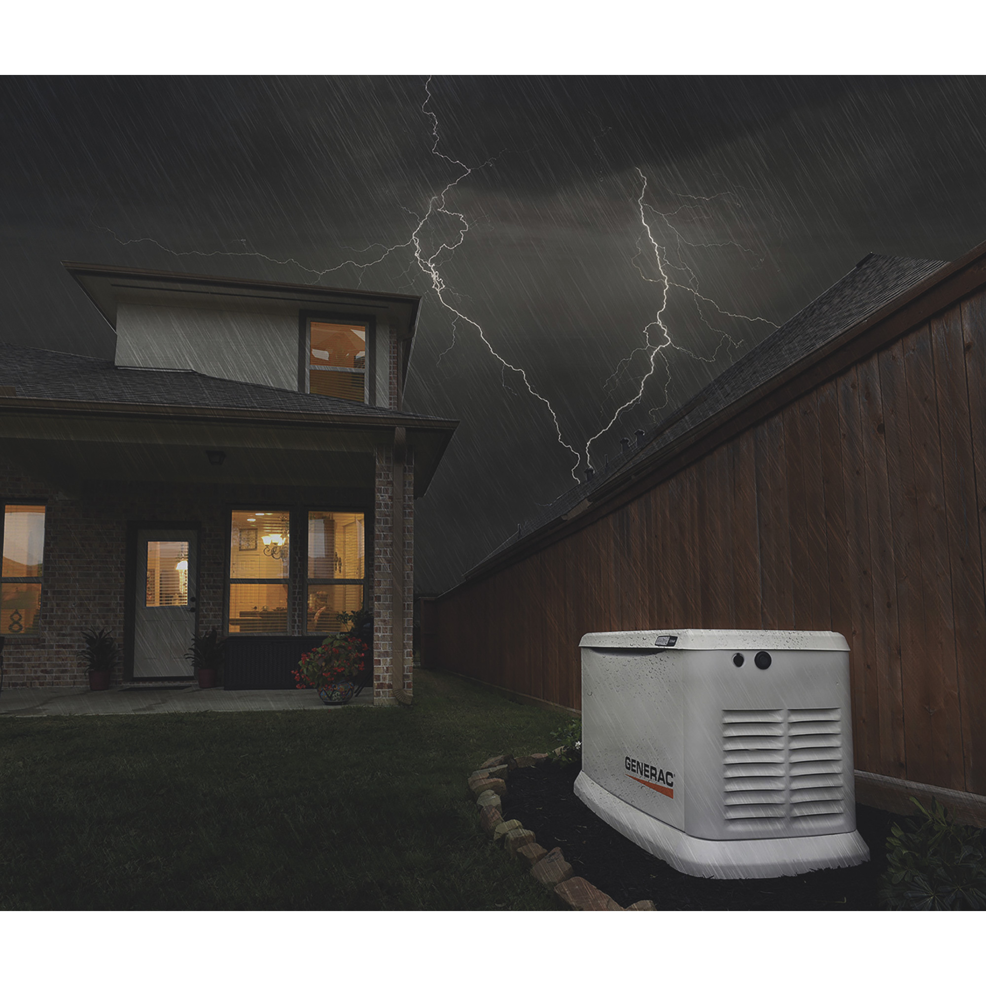 Generac Guardian Series Air-Cooled Home Standby Generator, 18kW (LP ...