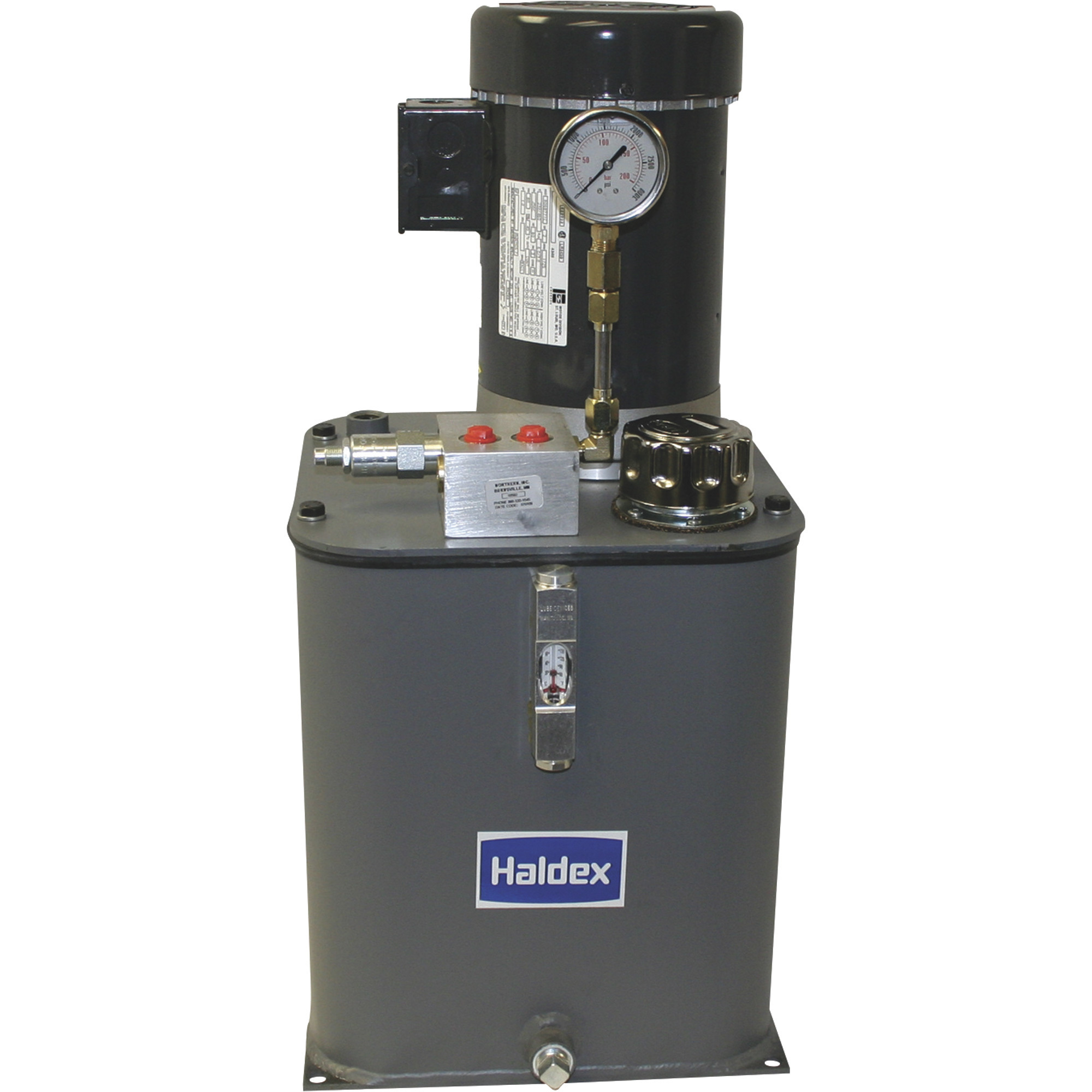 Haldex AC Hydraulic Power System Self-Contained, 2 HP, 115/230V AC ...