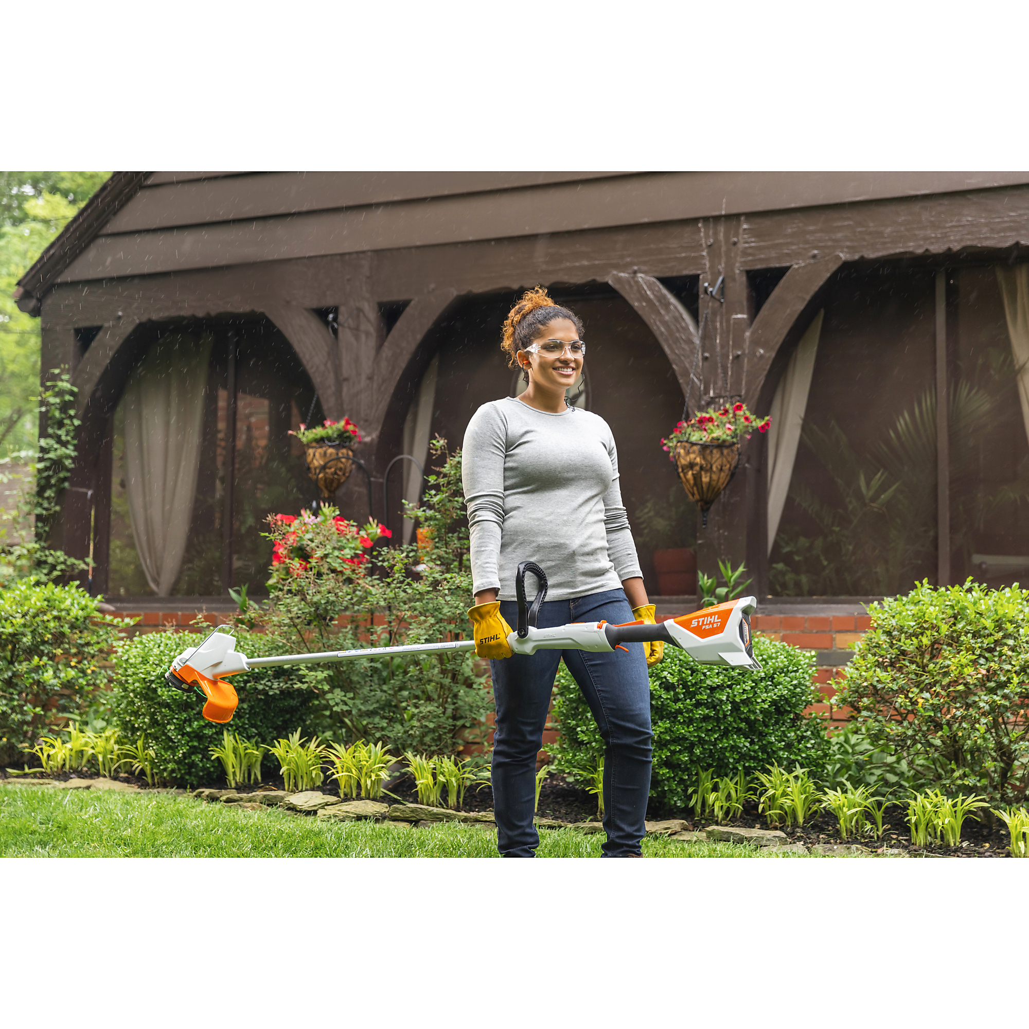 YMアルバイトさん専用　STIHL FSA 57 バッテリー式草刈り機 FSA 57 | Lightweight Cordless Trimmer | STIHL USA