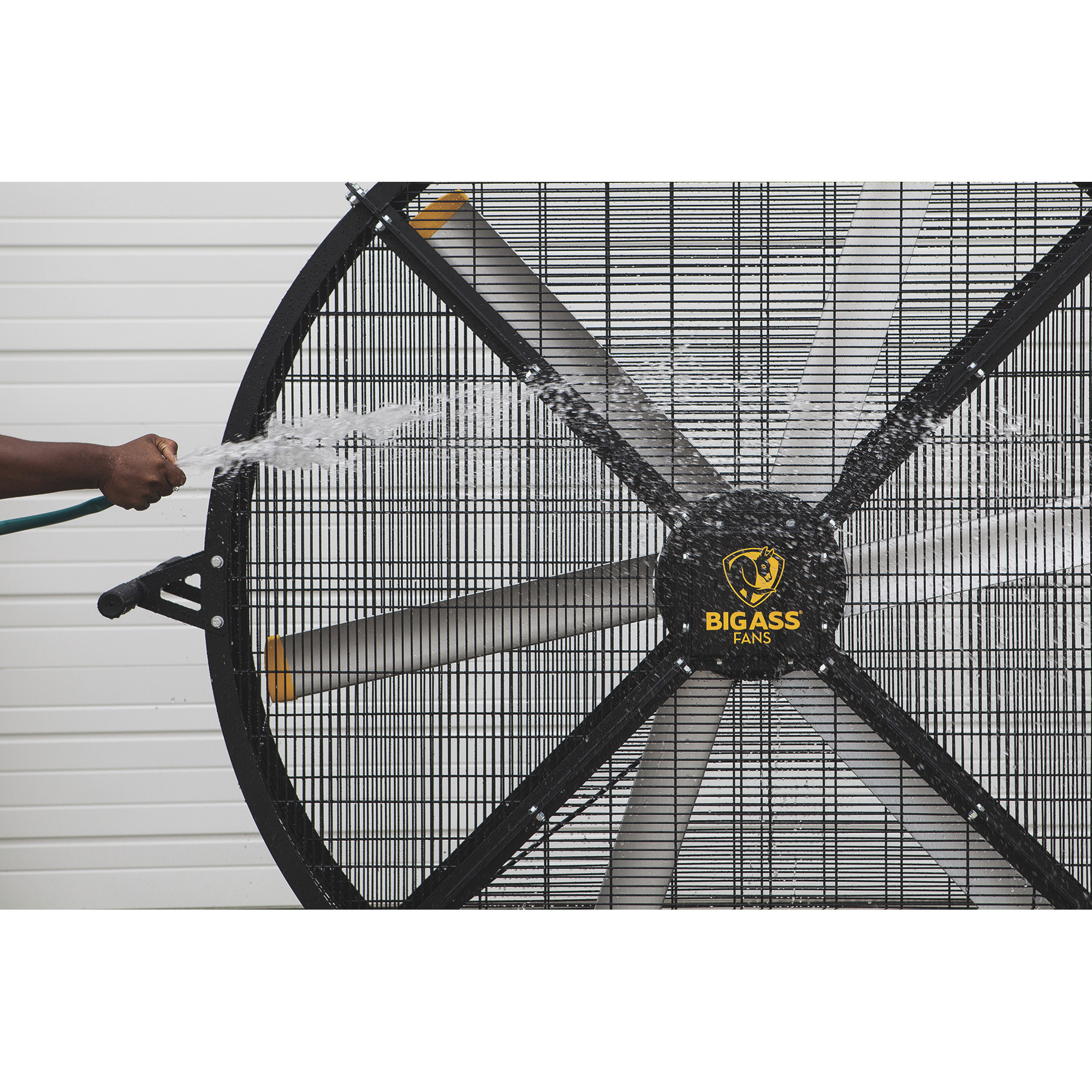 Big Ass Fans Black Jack Mobile Drum Fan, Black, 72in., Model# F-BJ1-0601S34  | Northern Tool