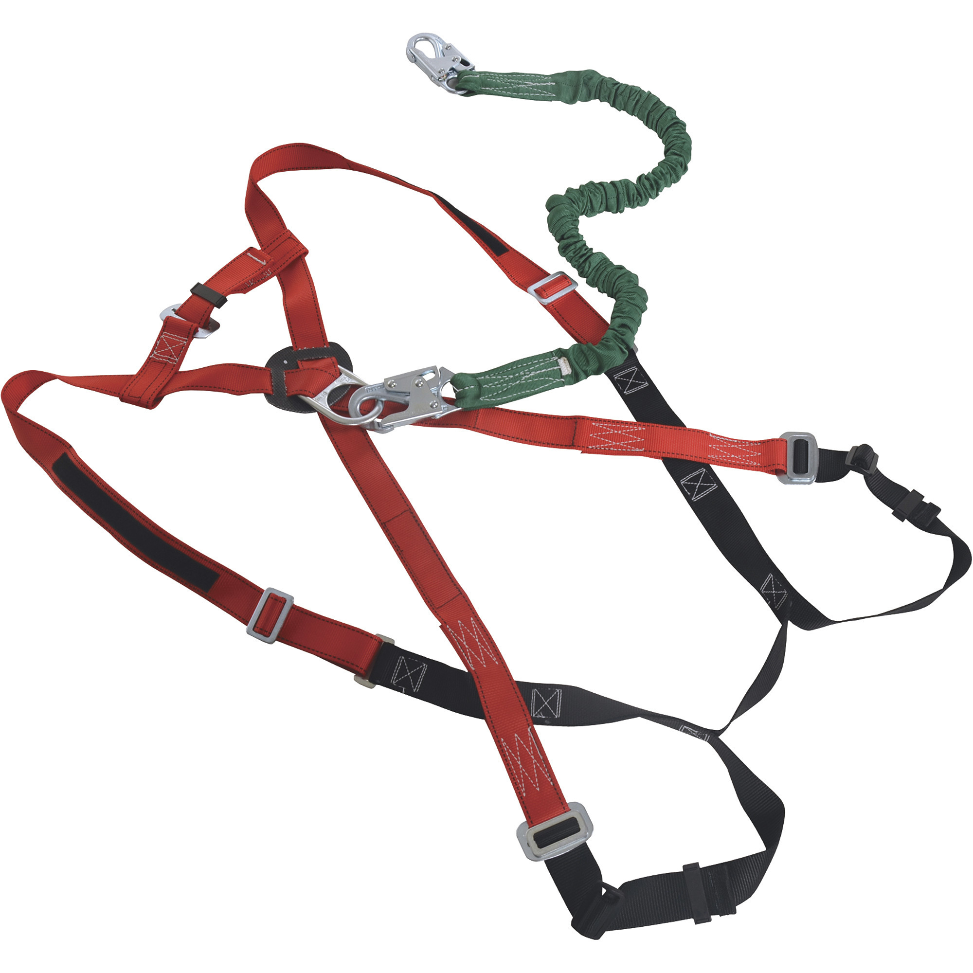 Vestil Work Platform Harness with Lanyard - Large, 350-Lb. Capacity, Model# WP-LH-L