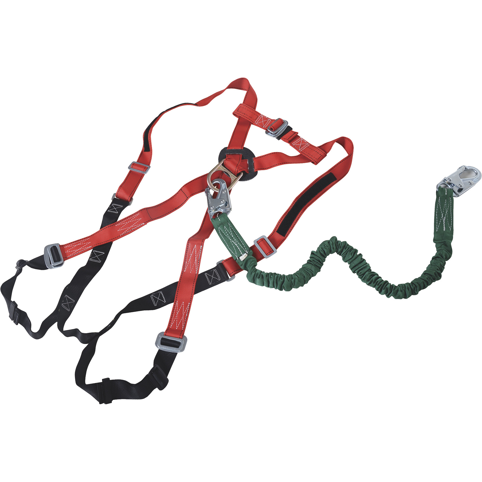 Vestil Work Platform Harness with Lanyard - Medium, 350-Lb. Capacity, Model# WP-LH-M