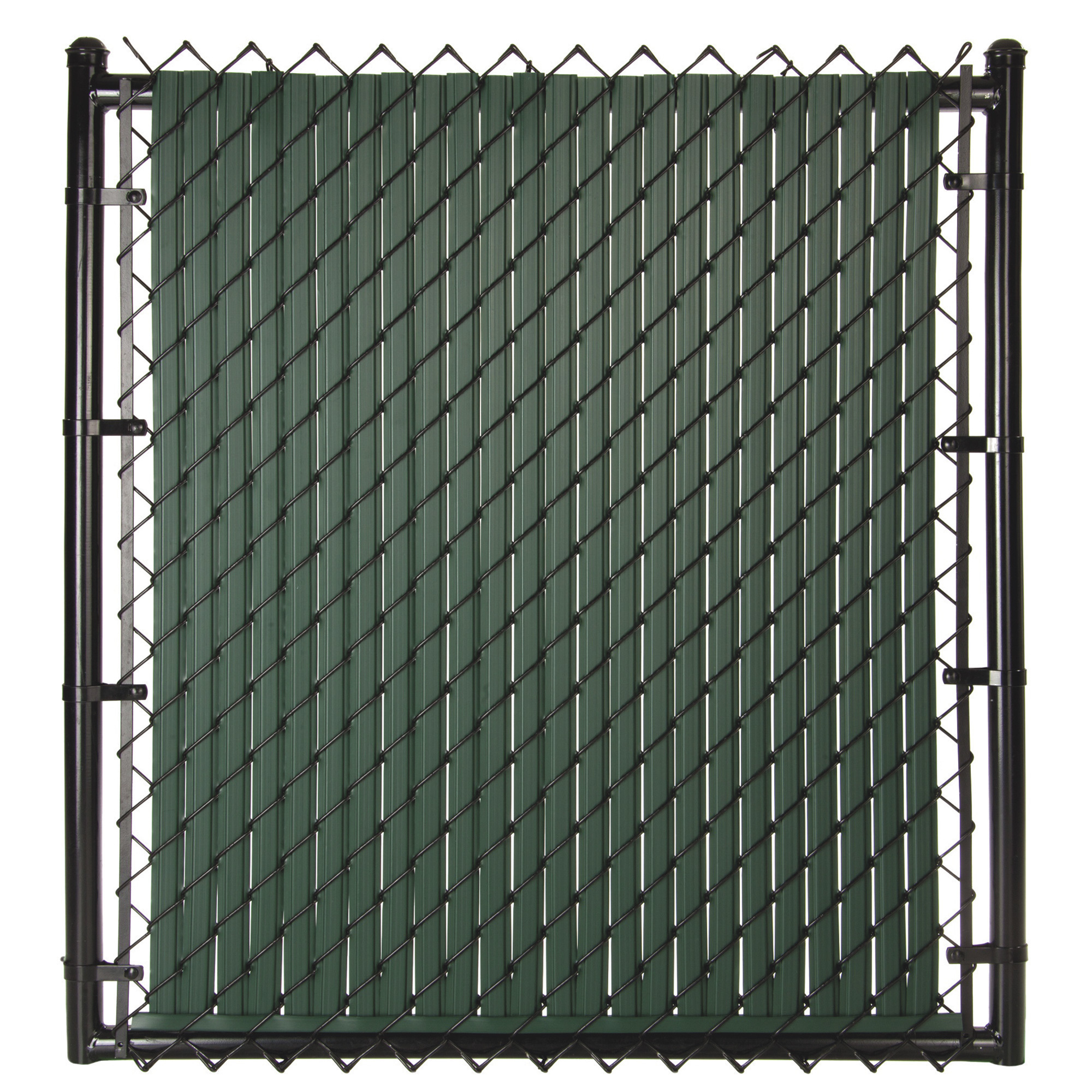 SoliTube Slats Chain Link Fence Privacy Slats, Green, 82 Slats, Model#  SS5GN | Northern Tool