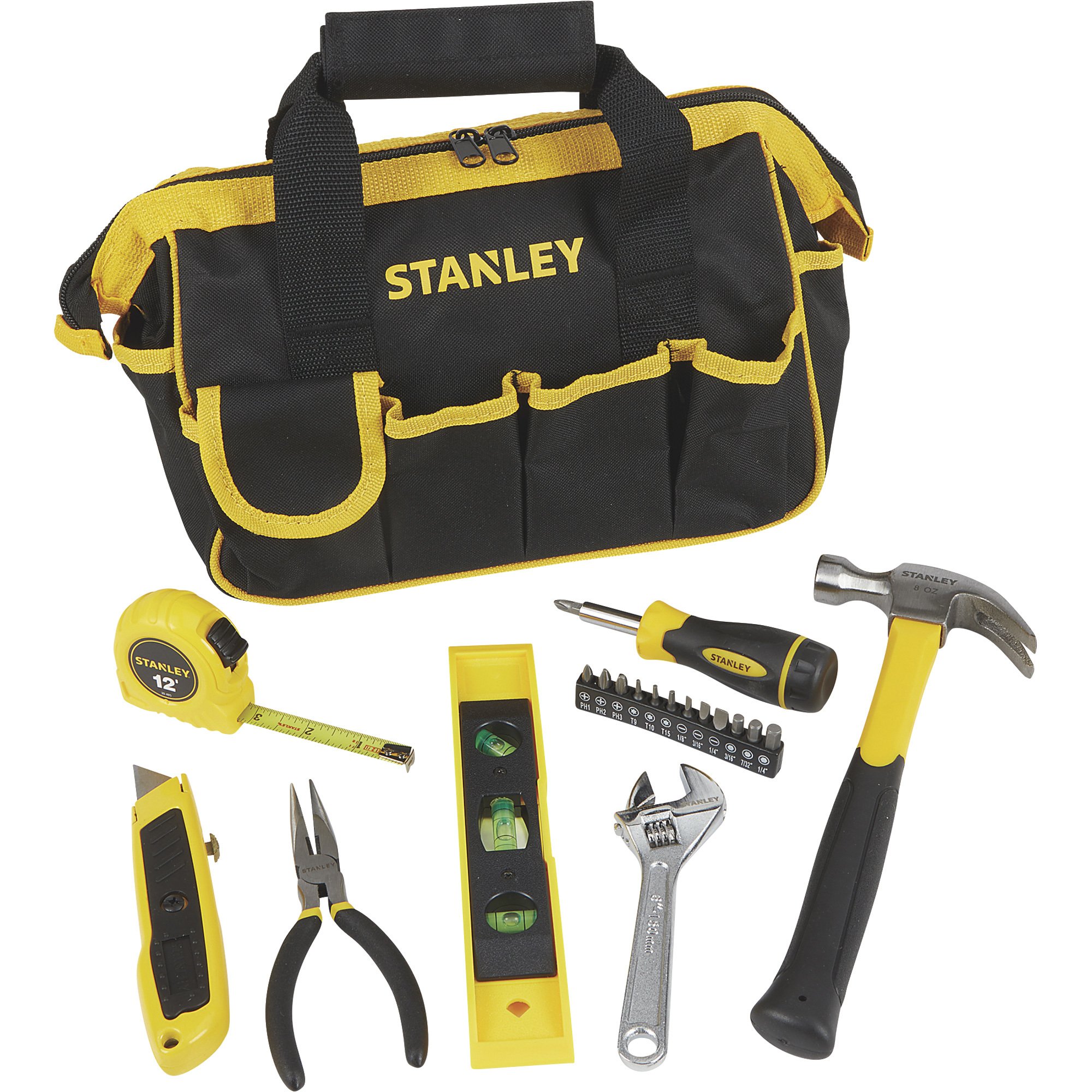 Stanley® 20pc Screwdriver Set in Carry Case with Hex Keys Screw Driver Kit  20pc