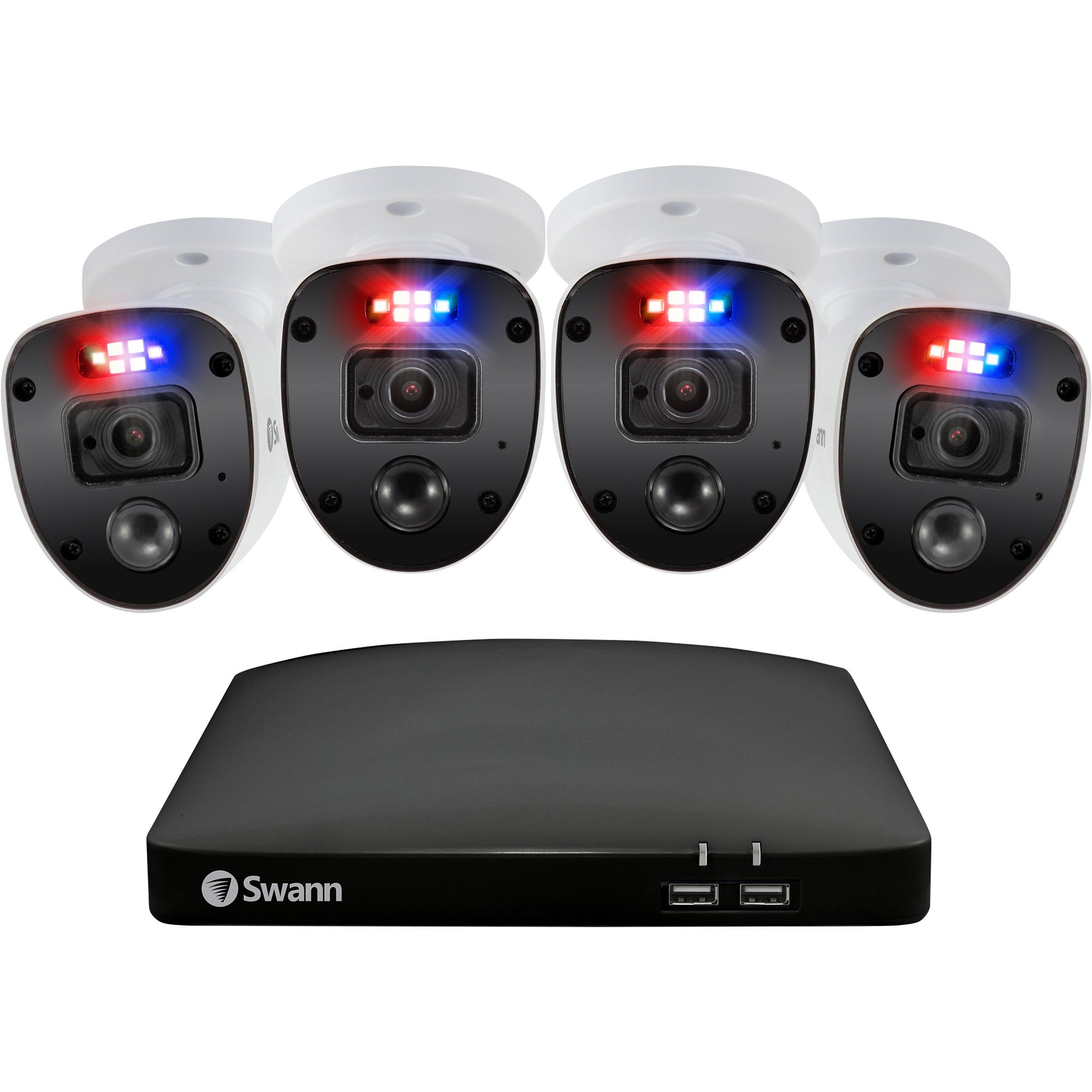 Swann Communications Enforcer 4-Channel DVR Security System — 4 Cameras,  1TB Hard Drive, Model# SWDVK-446804SL-US | Northern Tool