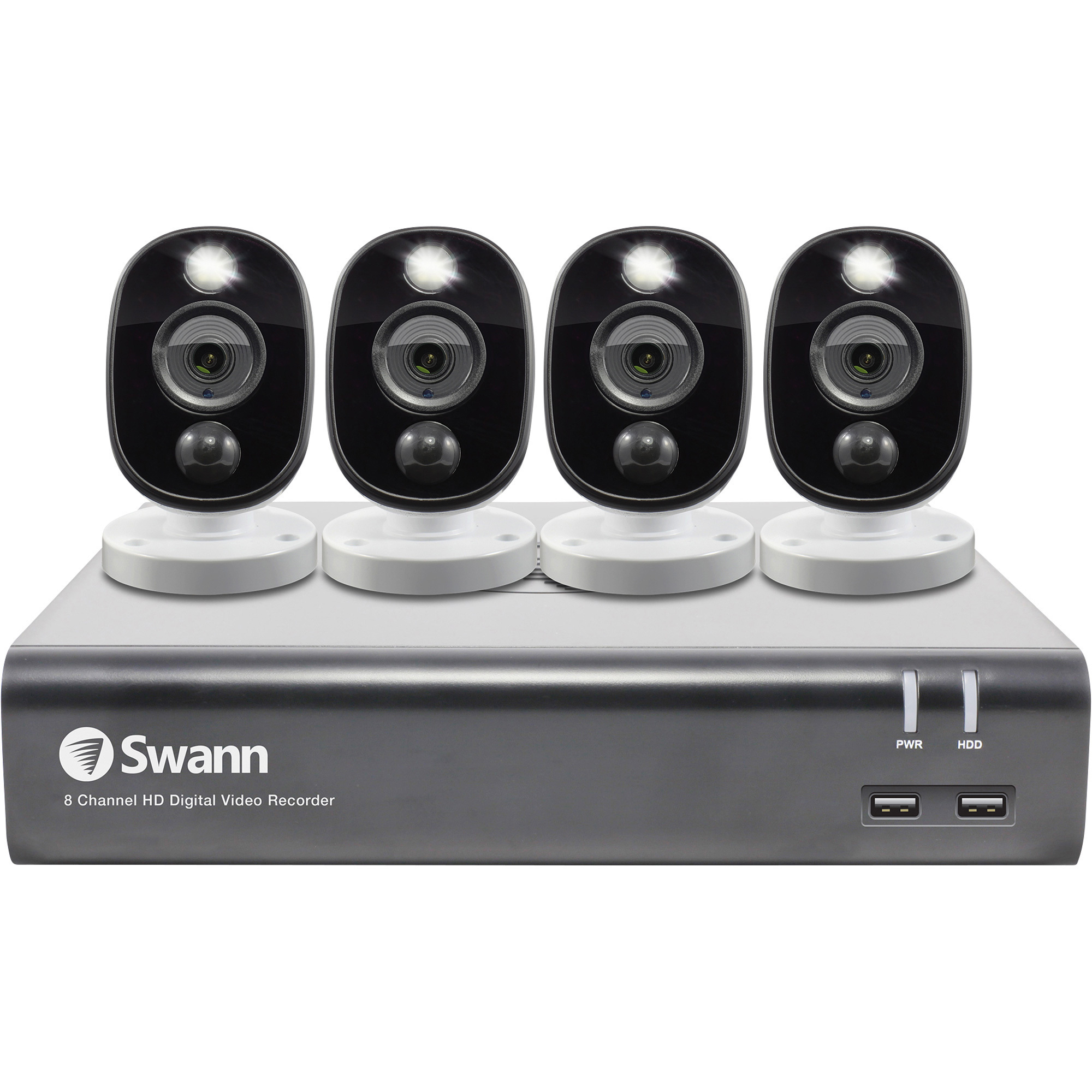 Swann Communications 8Channel DVR Security System — 4 Cameras, 1TB