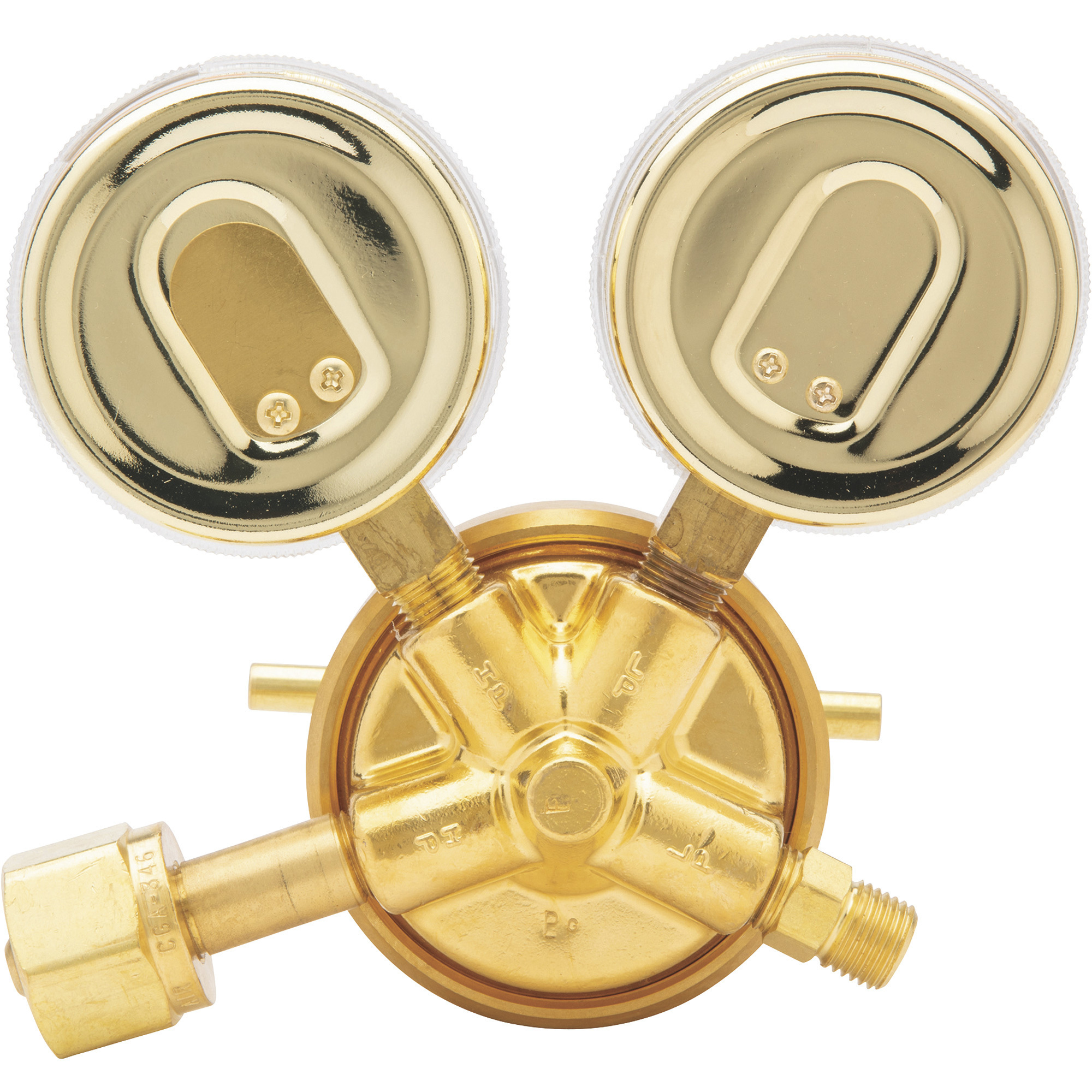 Harris Premium SingleStage Industrial Regulator — Medical Air, 200 PSI