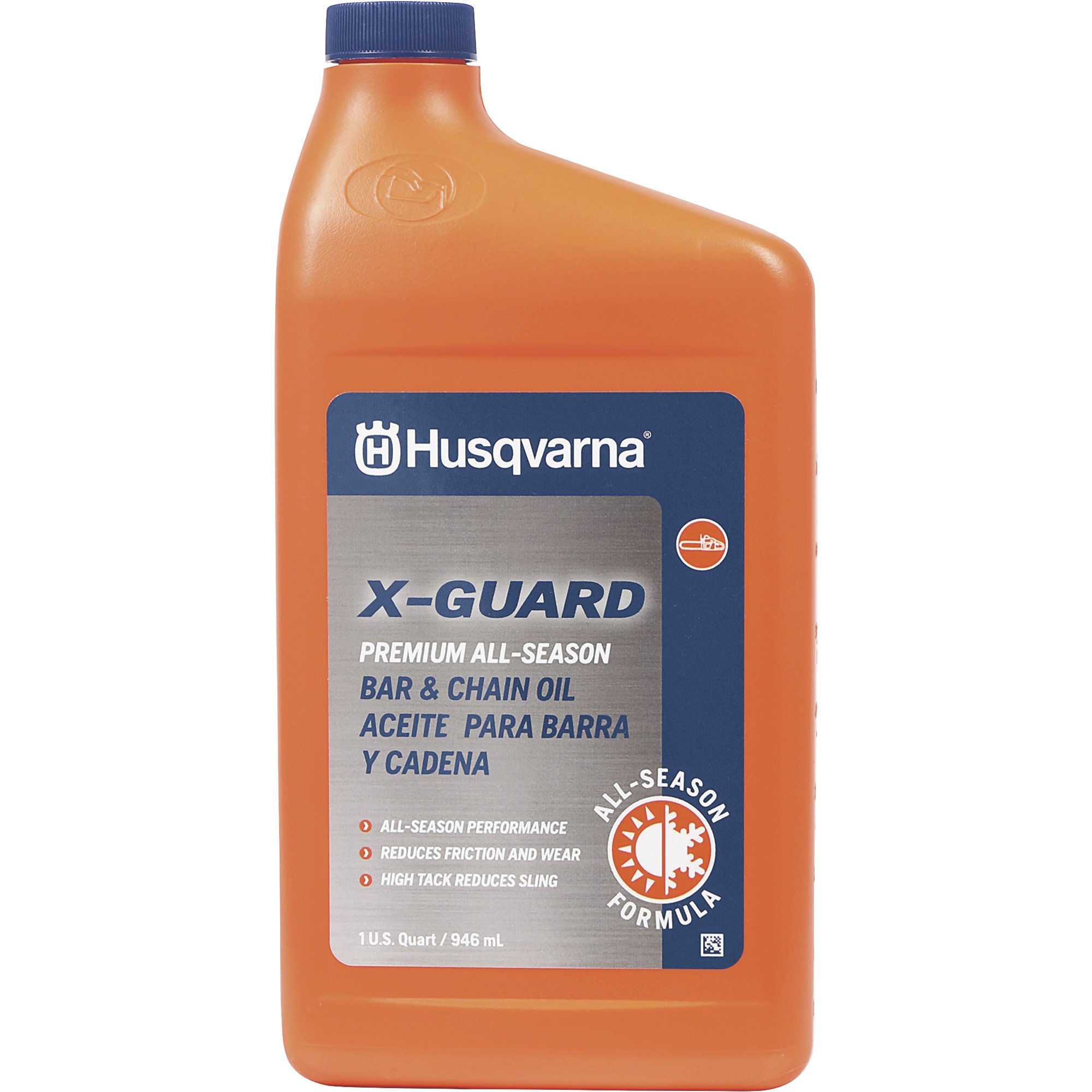 Husqvarna X Guard Premium All Season Bar and Chain Oil 1 Quart