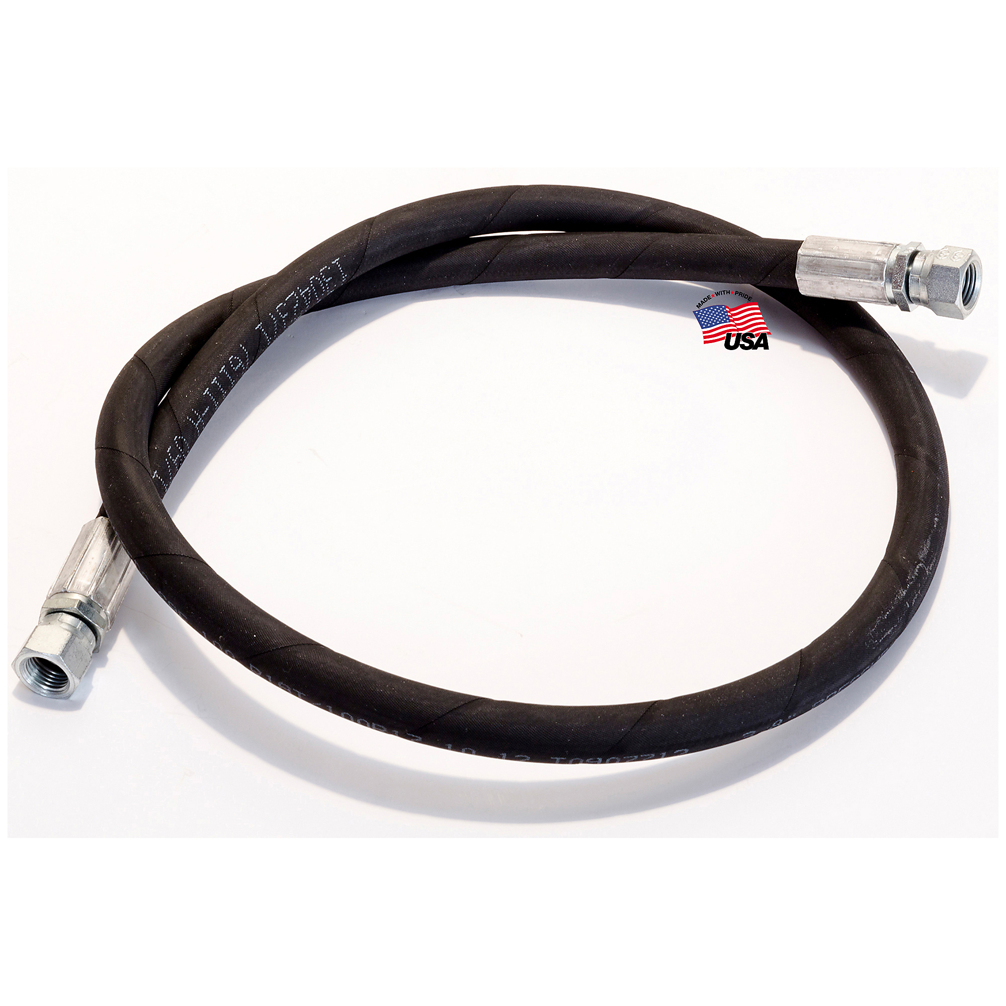Buyers Products, SAM Hydraulic Hoses 3/8 x 45in. With FJIC Ends, Pieces ...