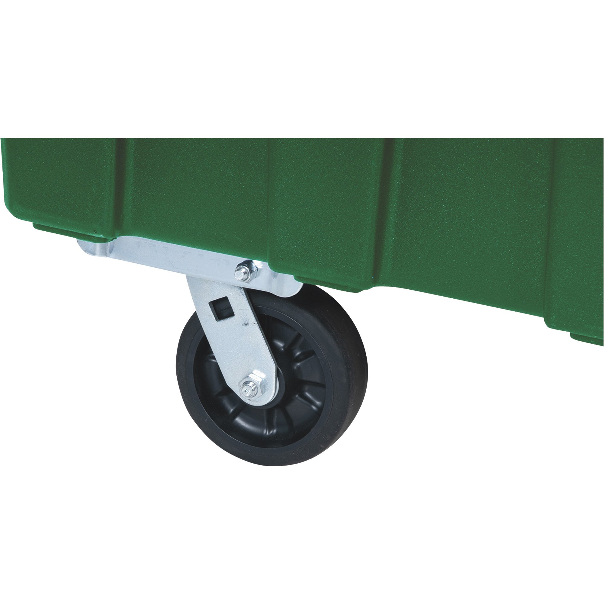 Toter Front Load Container Dumpster — Green, 3 Cu. Yds., 1500-Lb ...