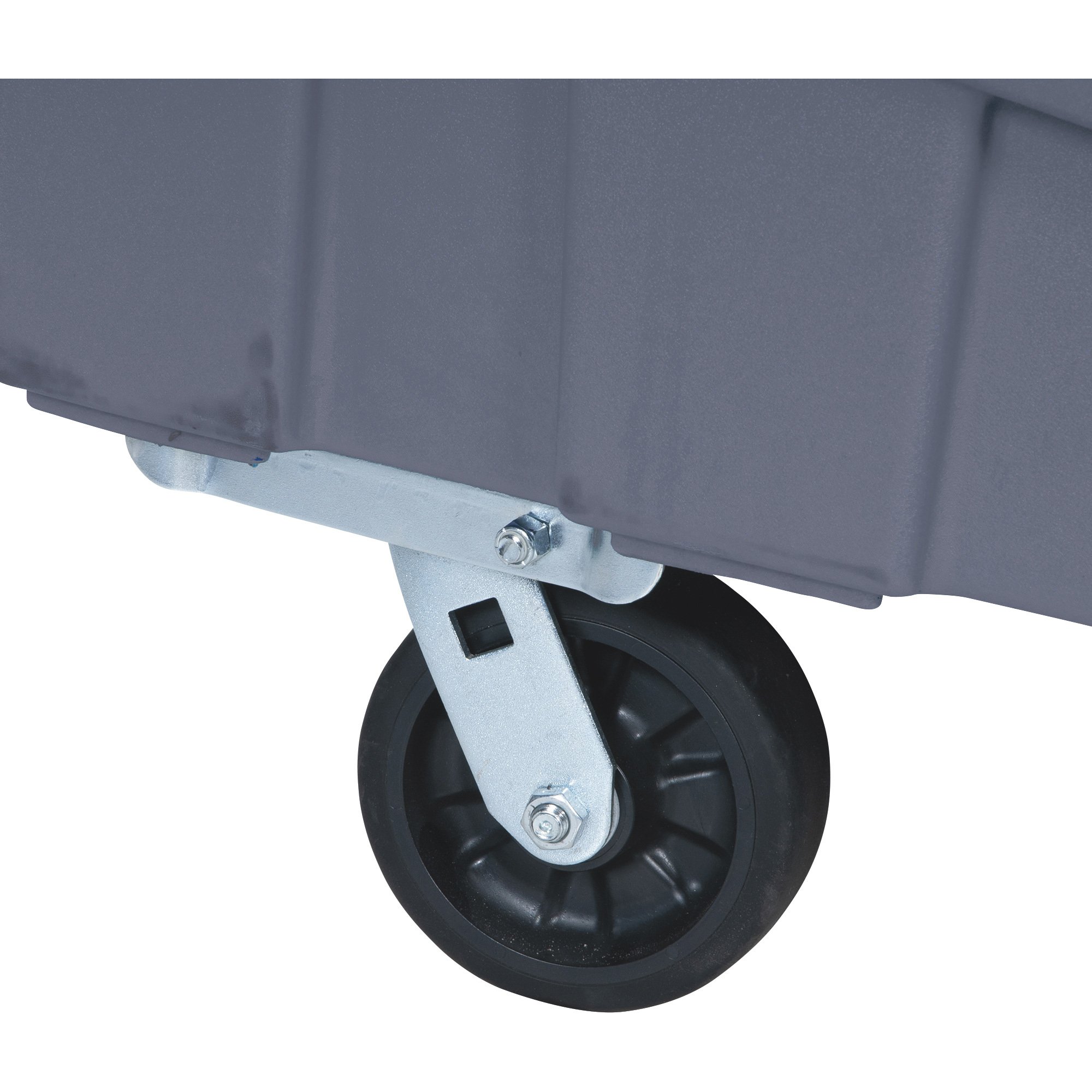 Toter Front Load Container Dumpster — Dark Cool Gray, 4 Cu. Yds., 2000 ...