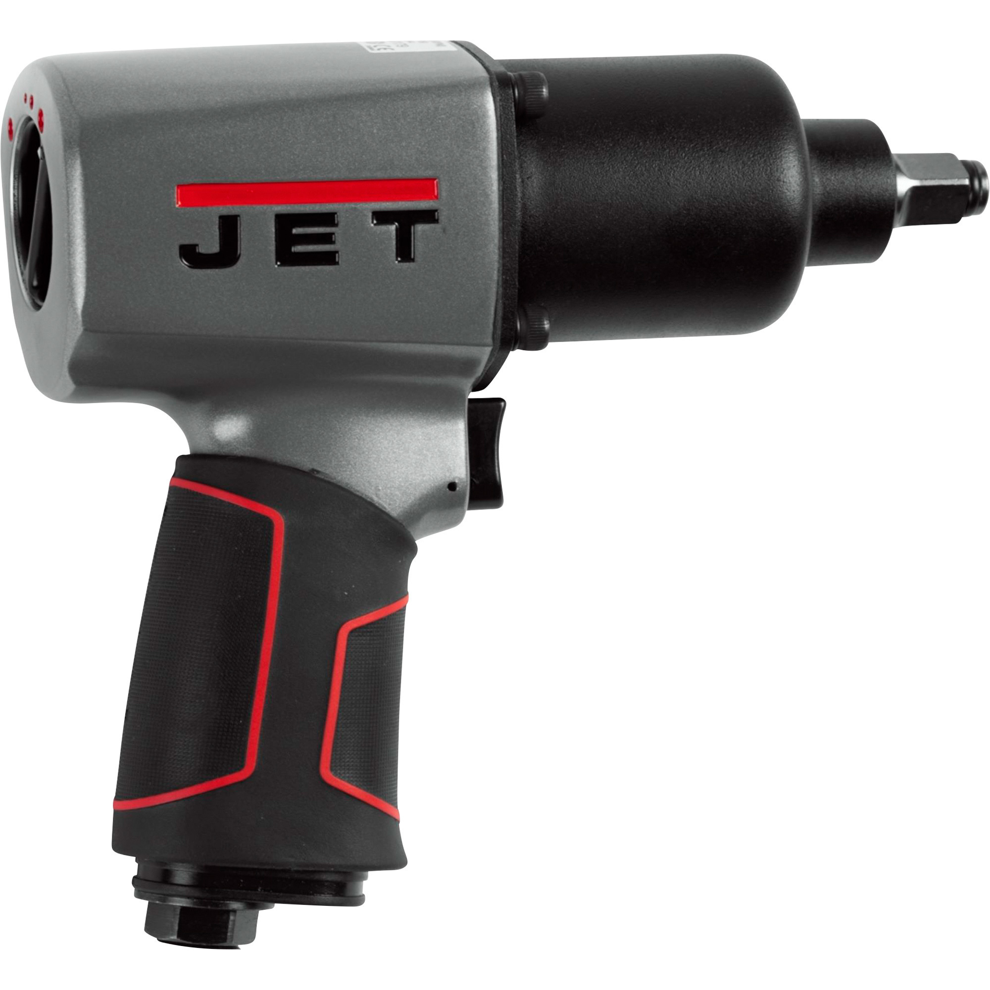 JET Air Impact Wrench, 1/2in. Drive, 6 CFM, 700 Ft./Lb. Max Torque, Model# JAT-104