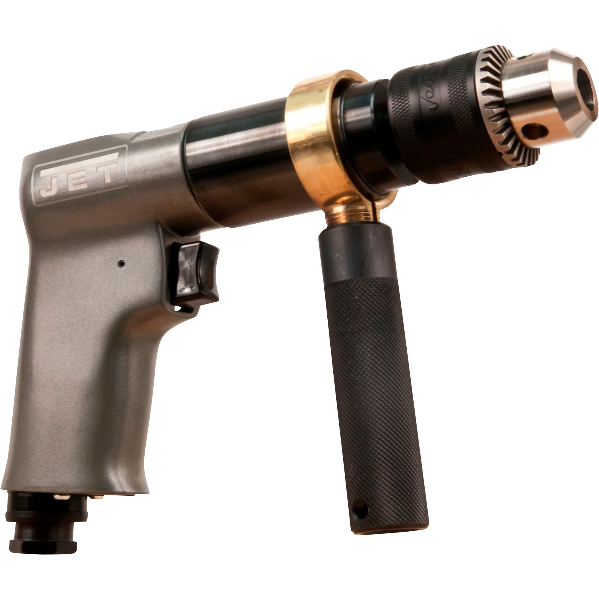 JET 1/2in. Reversible Air Drill, 800 RPM, Model# JAT-601