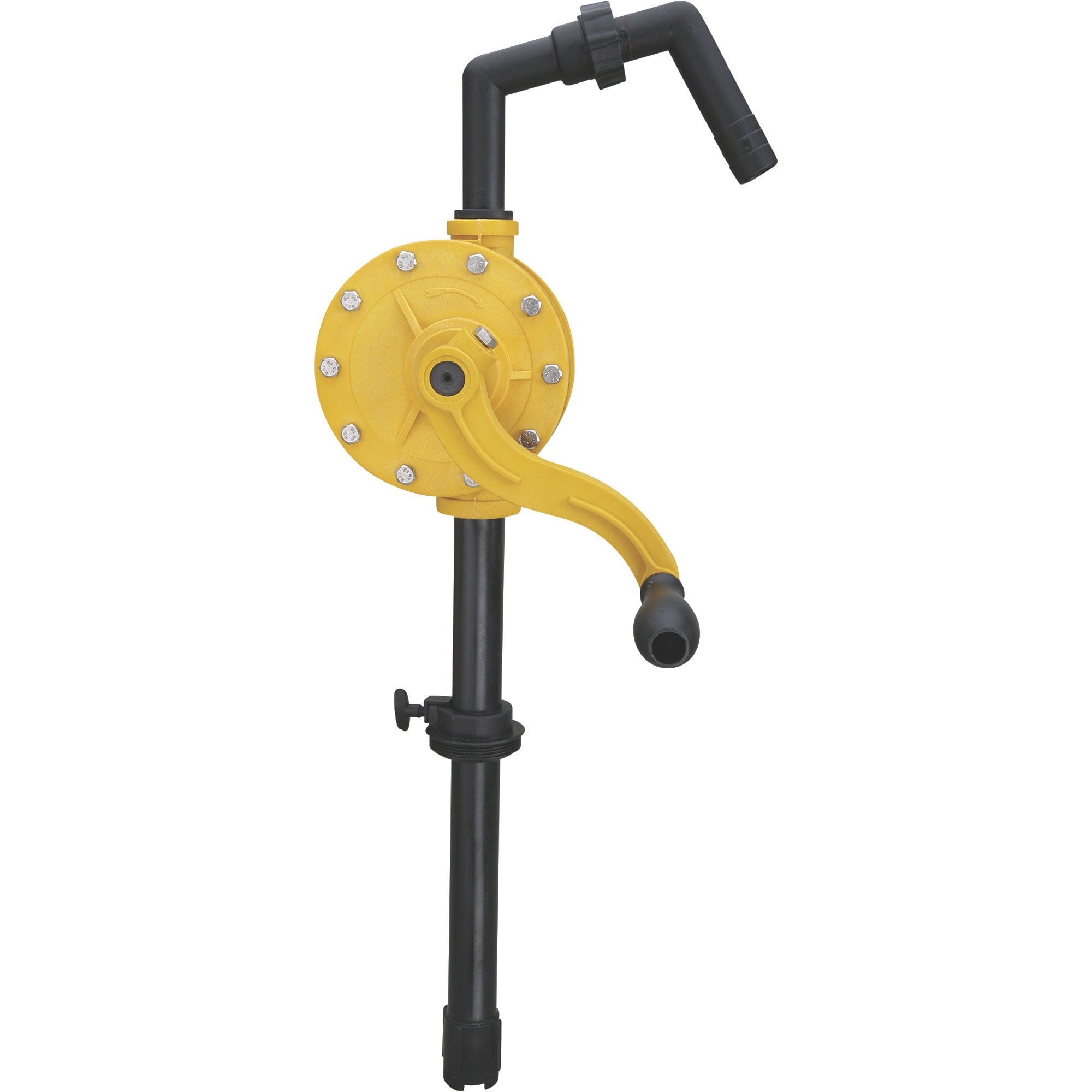 Cast iron hand operated rotary pump for 15-55 gallon drums