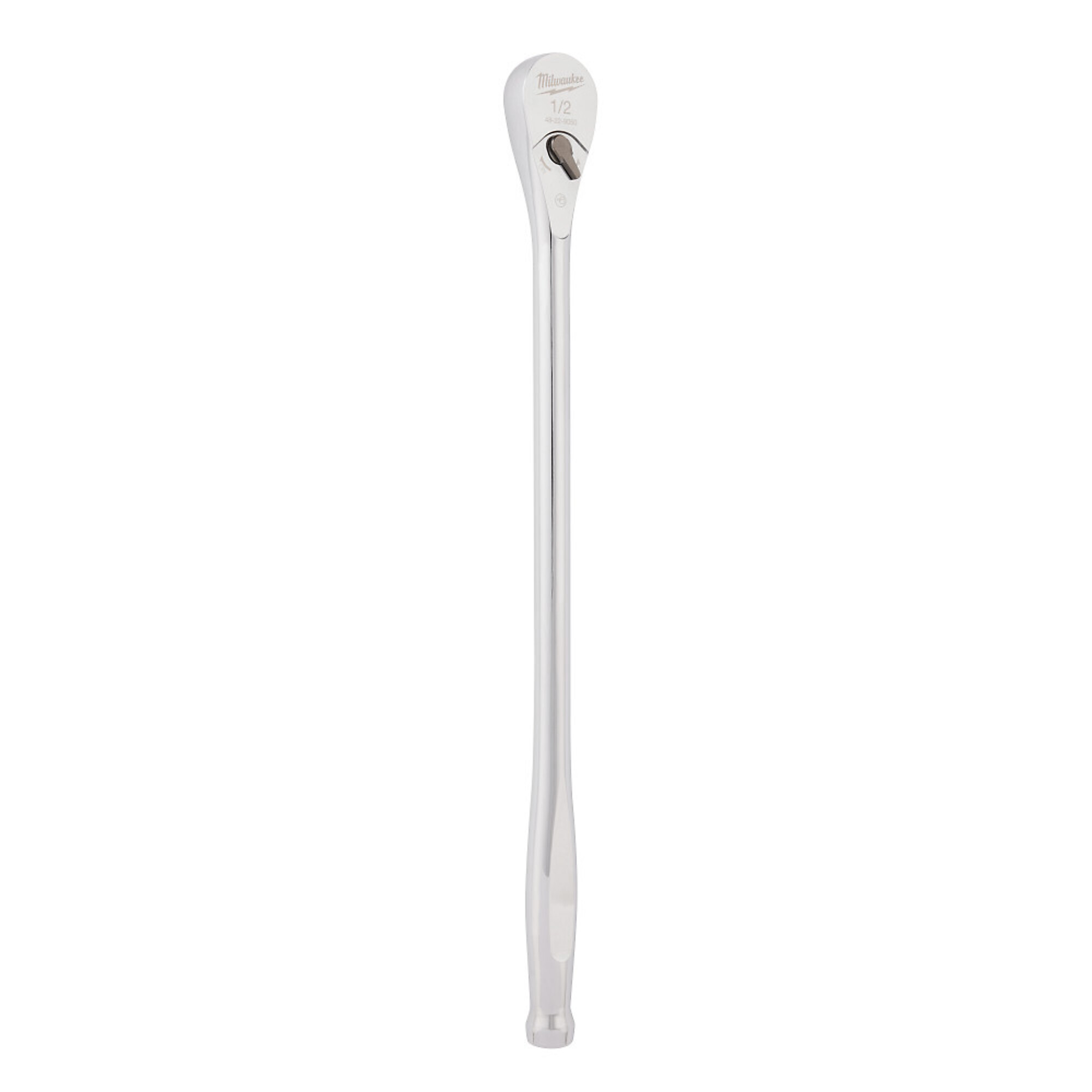 Milwaukee 18in. Extended Reach Ratchet, 1/2in. Drive, Model# 48-22-9050