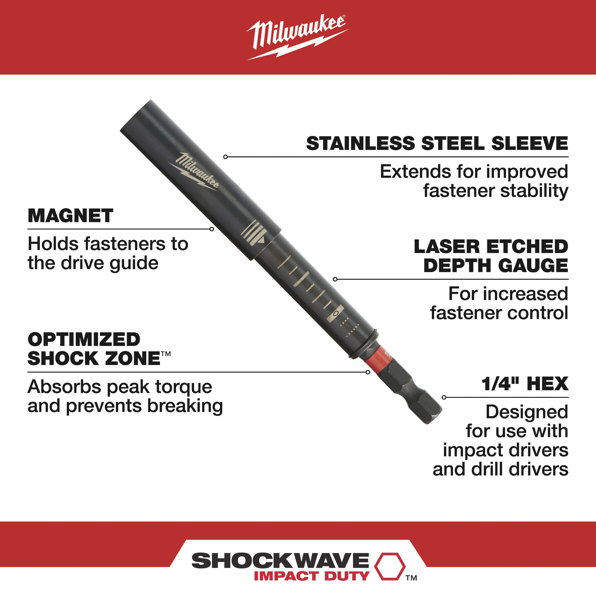 Milwaukee Shockwave Impact Duty Driver Bit Set, 32-Pc., Model# 48