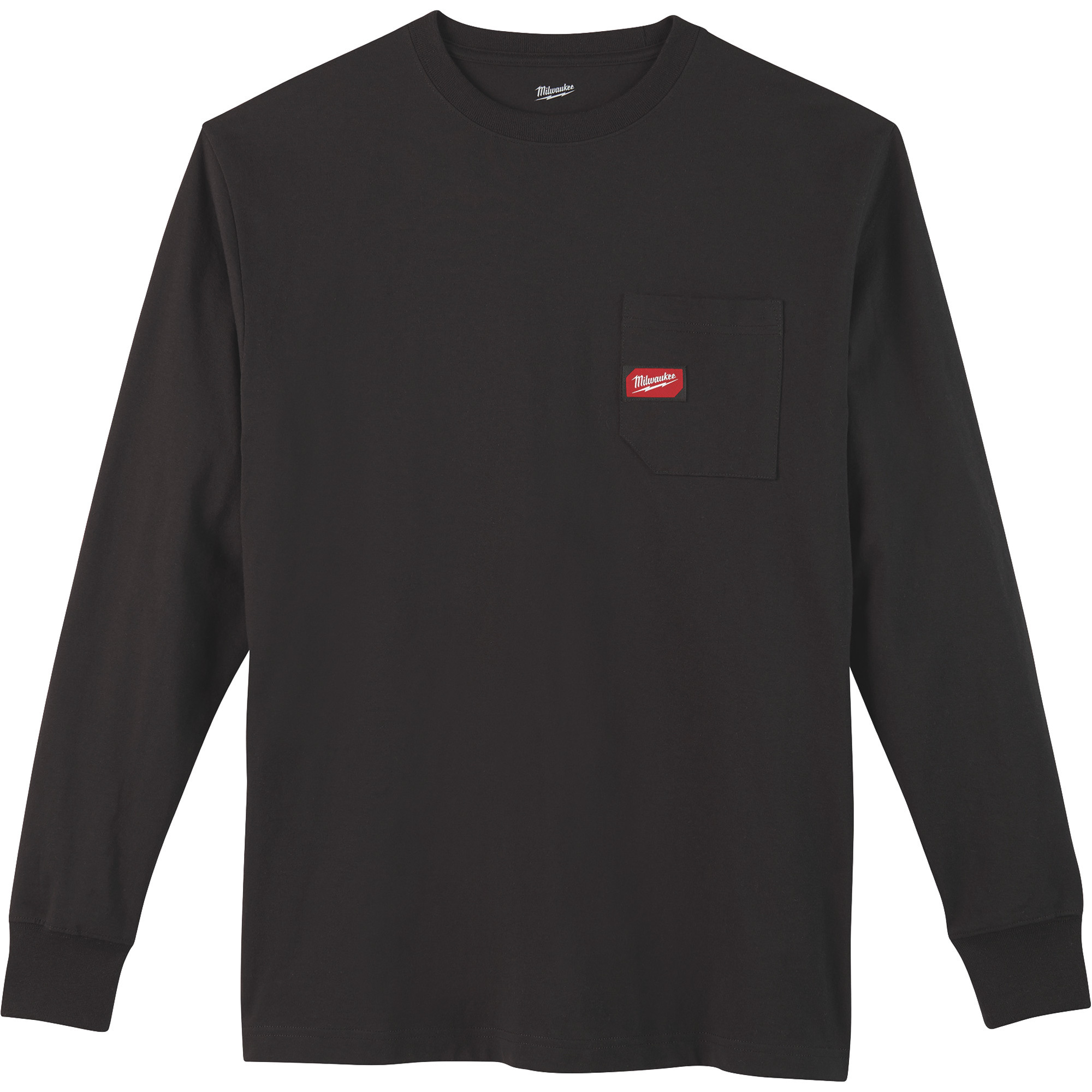 Milwaukee Men's Heavy-Duty Long-Sleeve Pocket T-Shirt