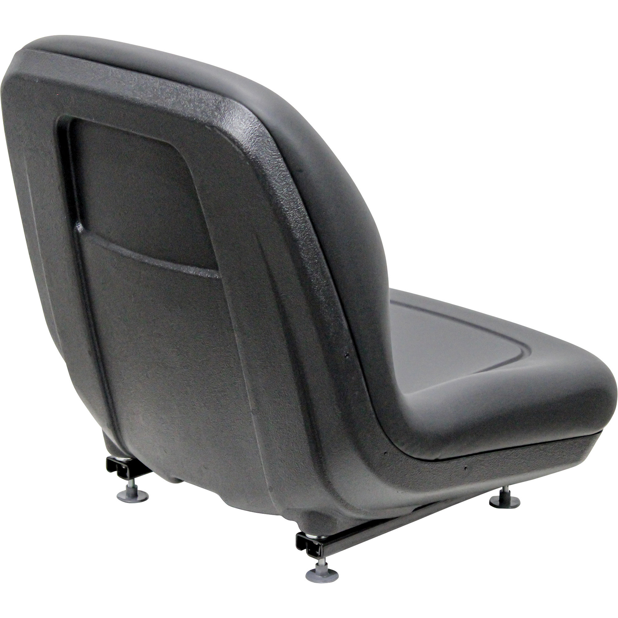 K And M Uni Pro Km 128 Bucket Seat — Black Vinyl Model Milsco Xb180 Northern Tool 4456