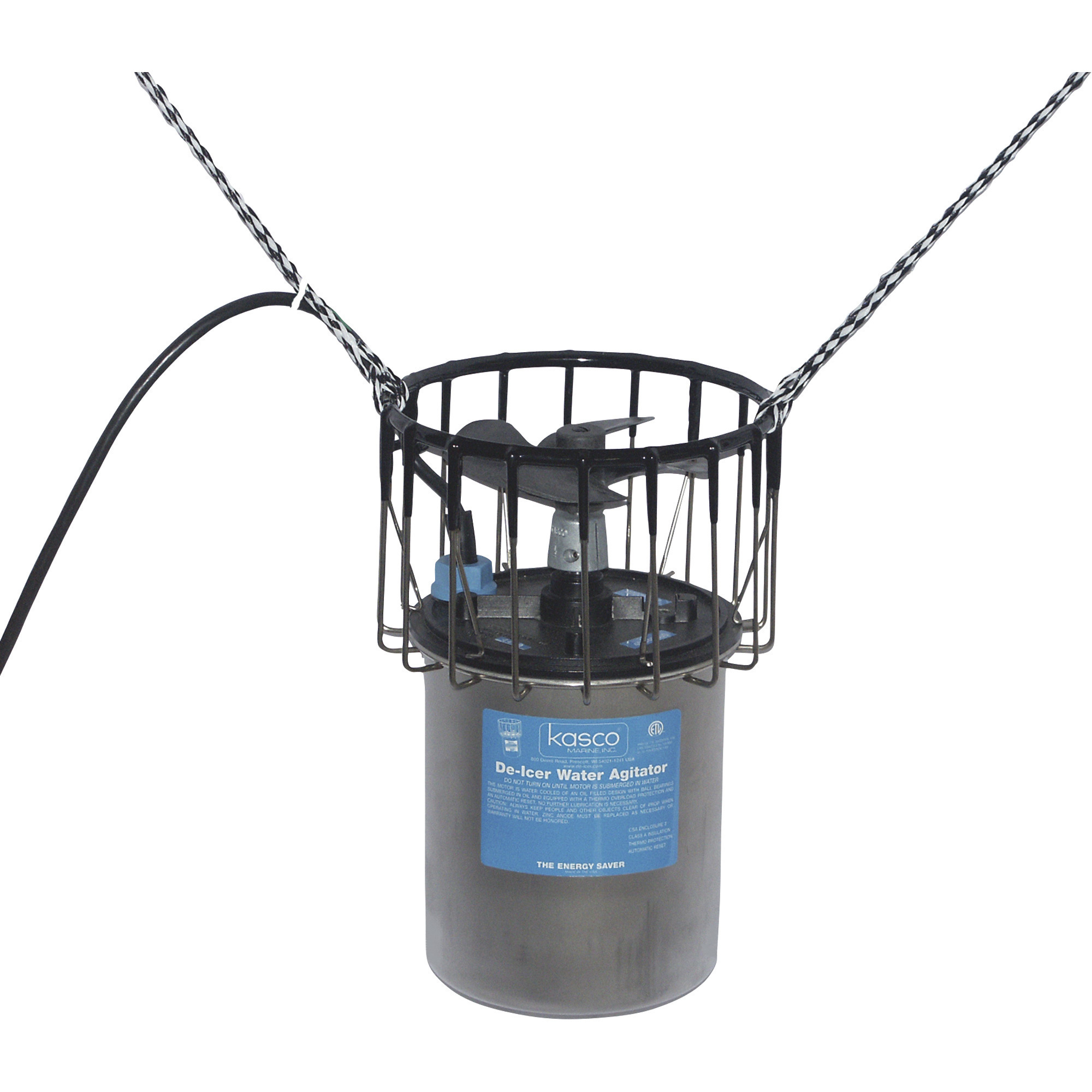 Kasco DeIcer — 3/4 HP, 120V, 50Ft. Power Cord, Model F3400D050