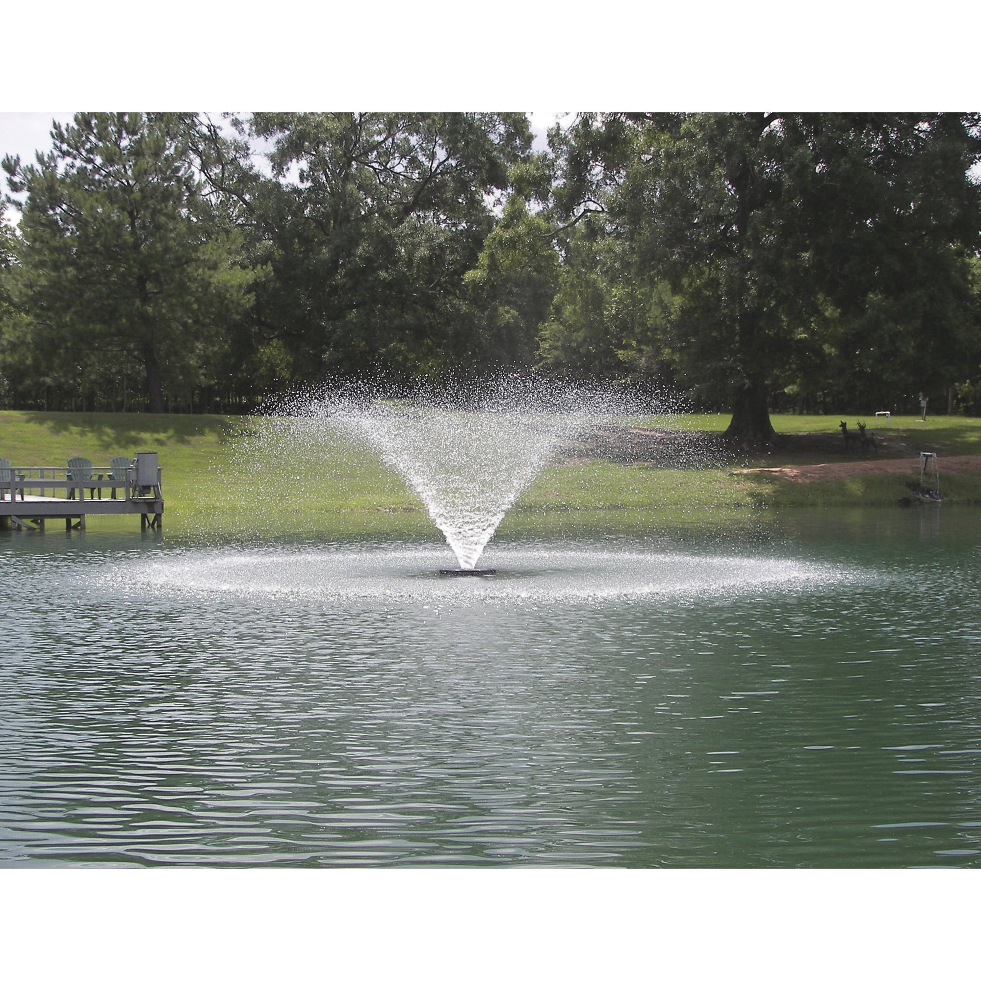 Kasco Aerating Fountain — 1 HP, 240V, 200-Ft. Cord, Model# 4400HVFX200