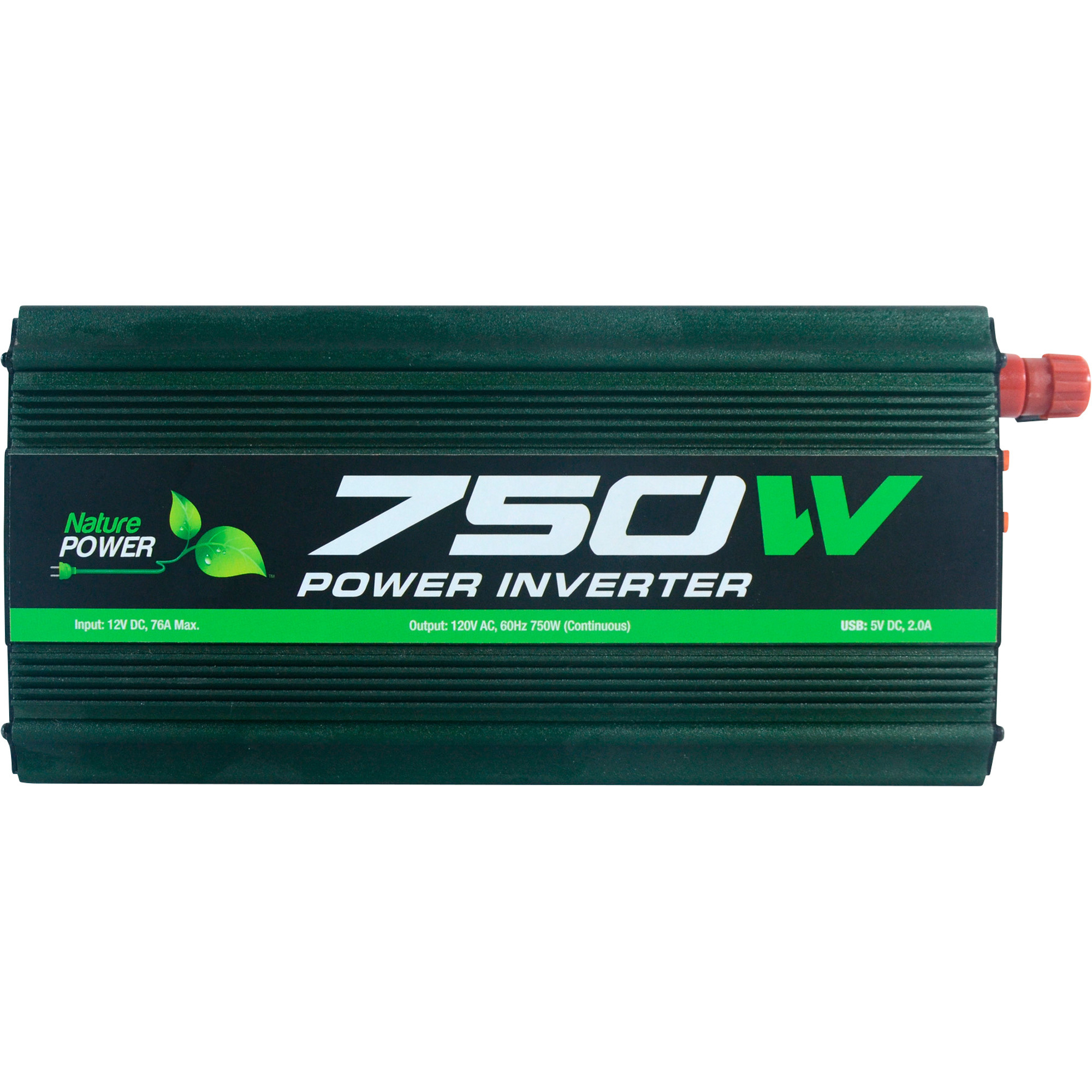 Nature Power Solar Panel Kit with Inverter, Charge Controller — 4 Solar Panels, 800 Watts, Model