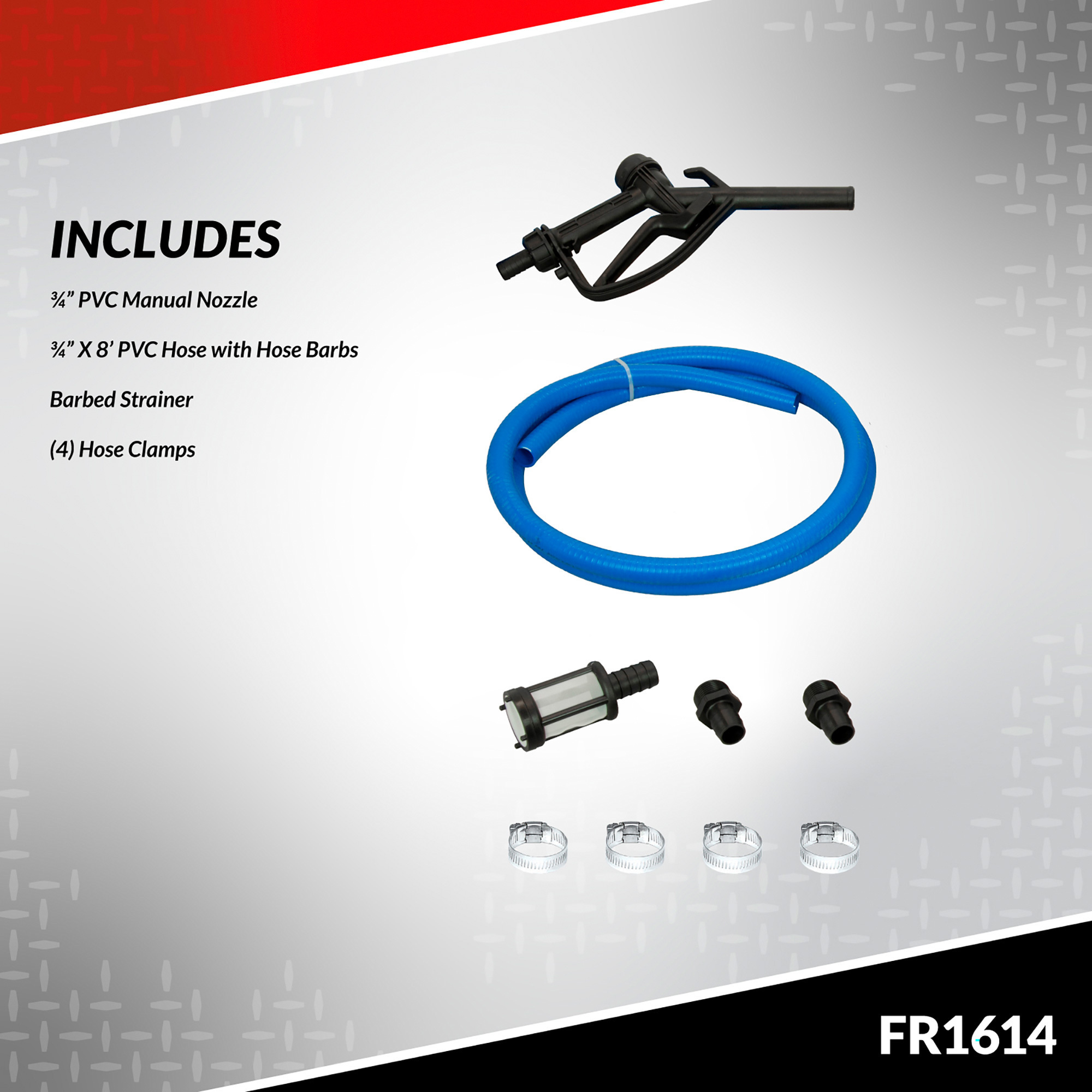 Fill-Rite Diesel Fuel Transfer Pump with 8-Ft. Suction and Discharge ...