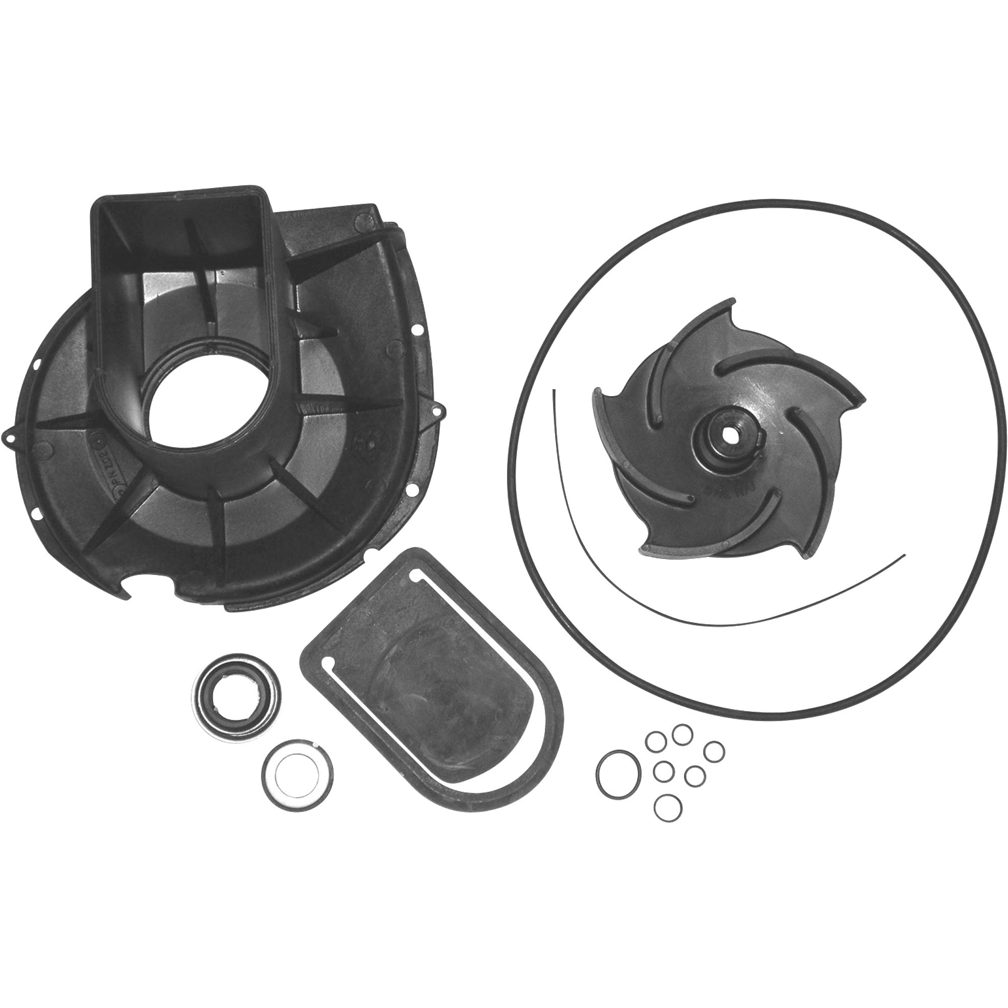 Pacer Water Pump Rebuild Kit, For Item# 109963 Chemical Water Pump, Model# 58-702EP-U