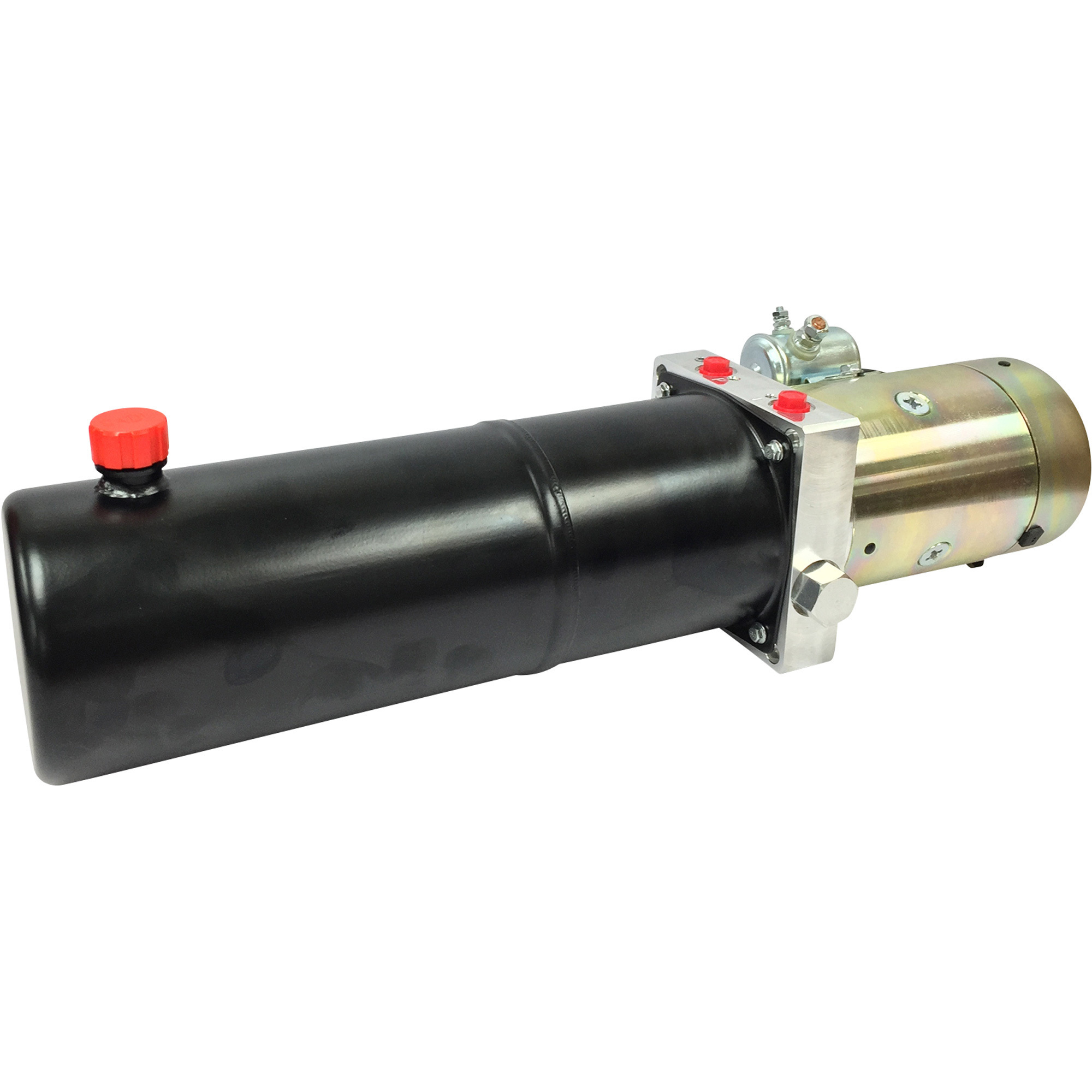 NorTrac 12 Volt DC Power Unit with Pressure and Return Ports Only, 2 HP, 1.5 GPM, 3000 max. RPM, 2900 max. PSI