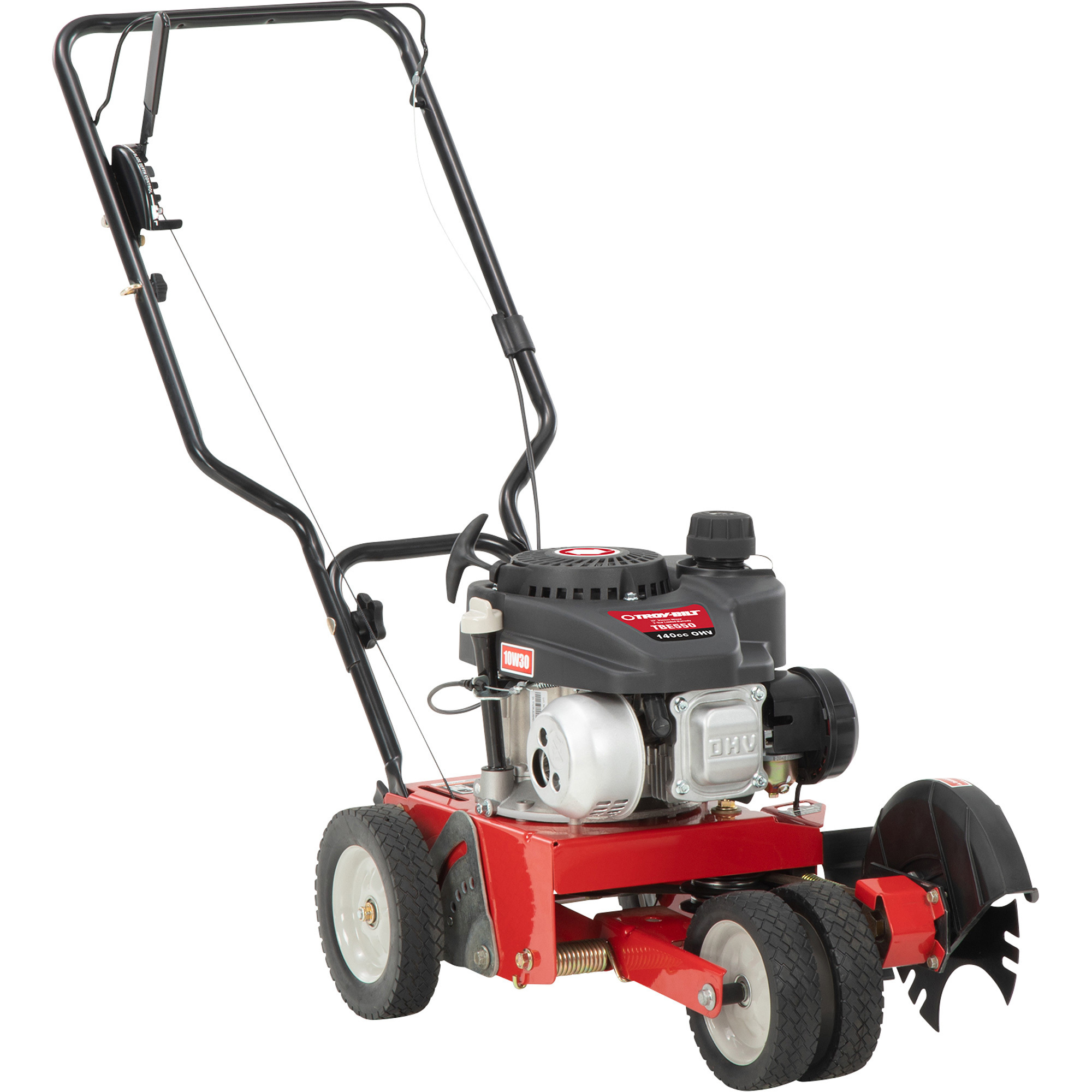 Troy-Bilt 4-Wheel Power Lawn Edger, 140cc, 9in. dia. Blade, Model# TBE ...