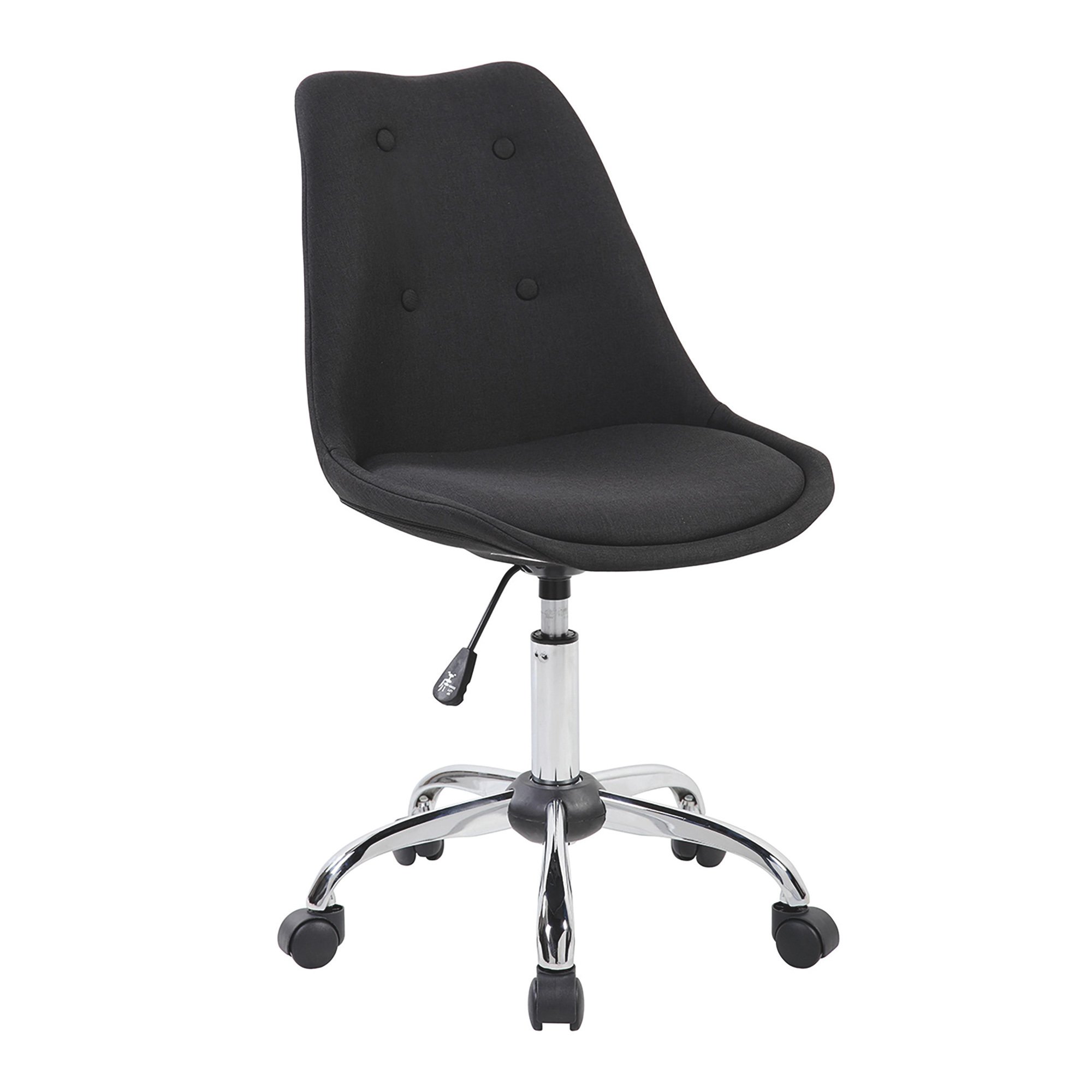 Techni Mobili Office Task Chair for Kids or Teens Black 21 1