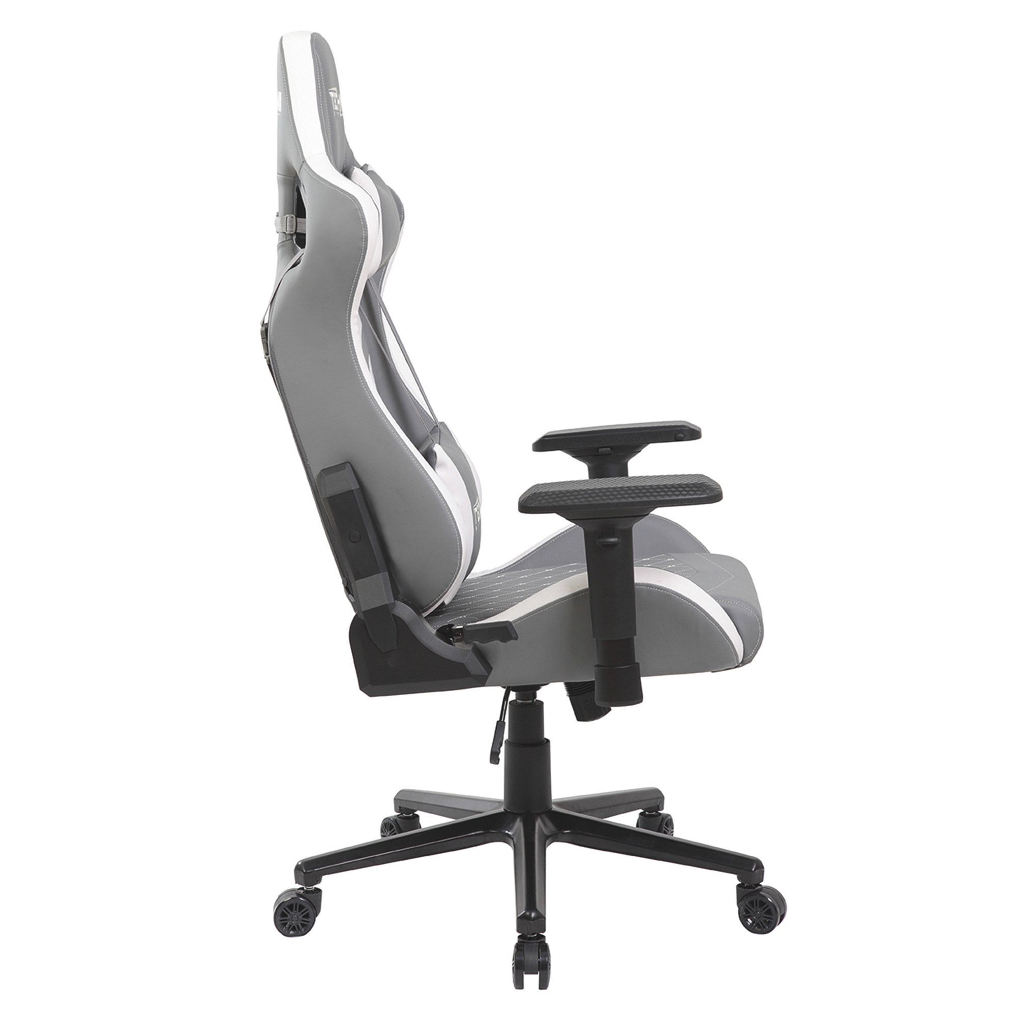 TechniSport Game Master Gaming Chair — White, 300Lb. Capacity, 25.5in