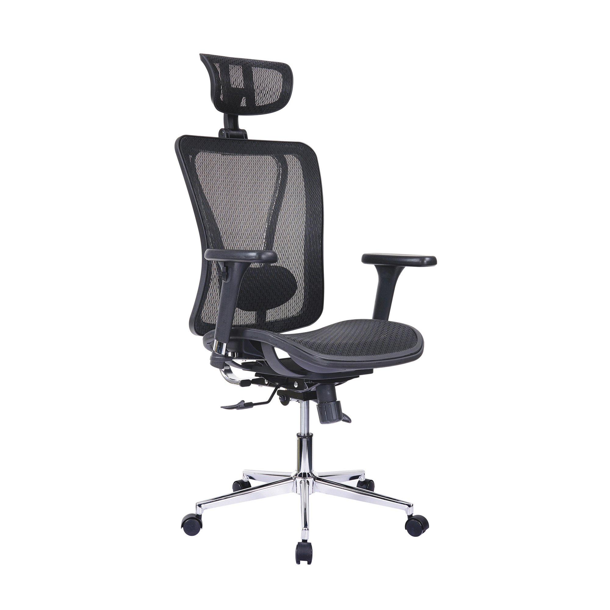 Techni Mobili Executive Office Chair with Breathable Mesh Back