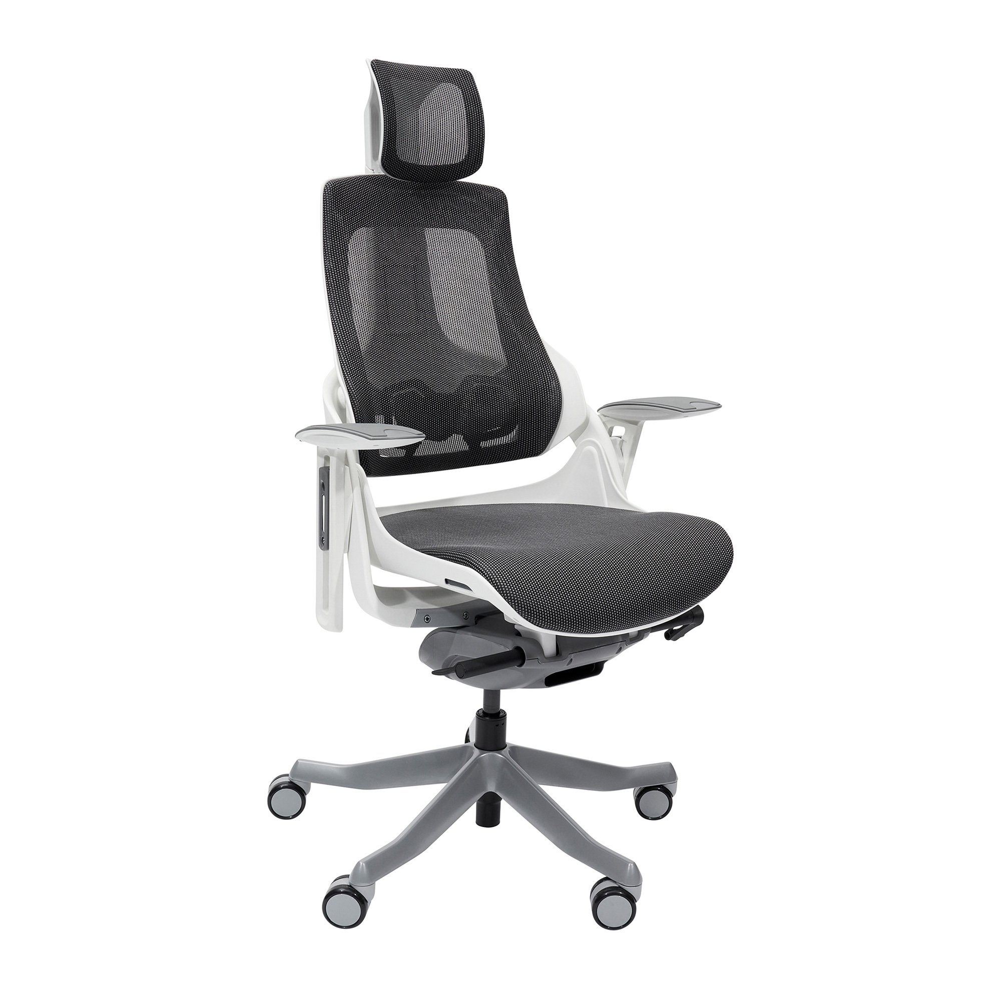 Techni Mobili  Executive Mesh Office Chair with Headrest and Lumbar Support