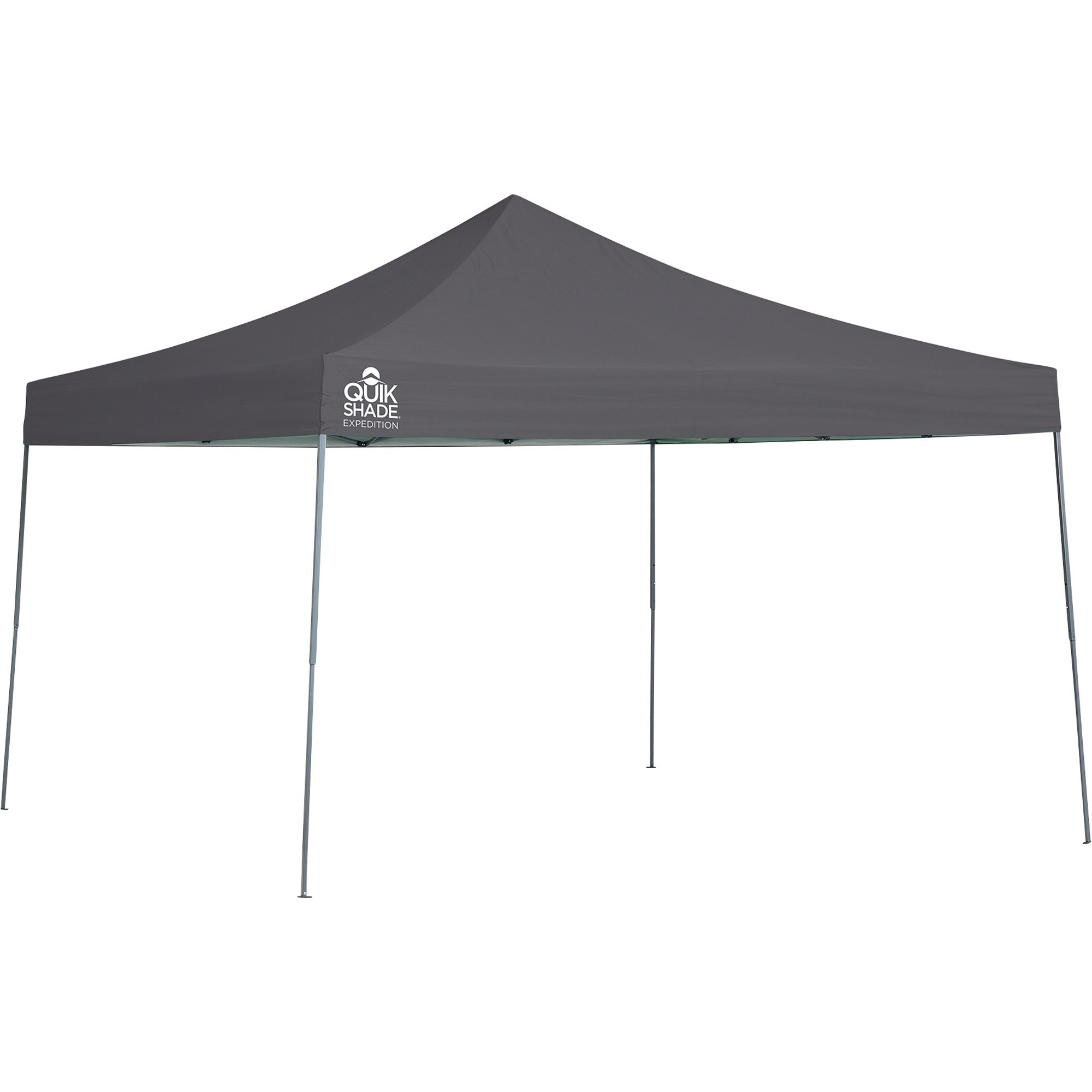 Quik Shade Expedition Canopy Charcoal 13ft.4in.L x 13ft.4in.W x 10ft.2in.H Straight Leg Model 167712RL Northern Tool