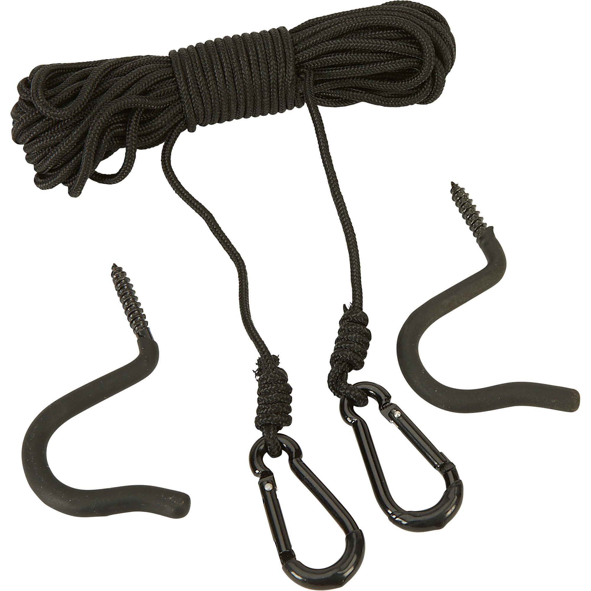 Big Game Tree Stand Hoist Rope and Accessory Hooks Kit — 30ft