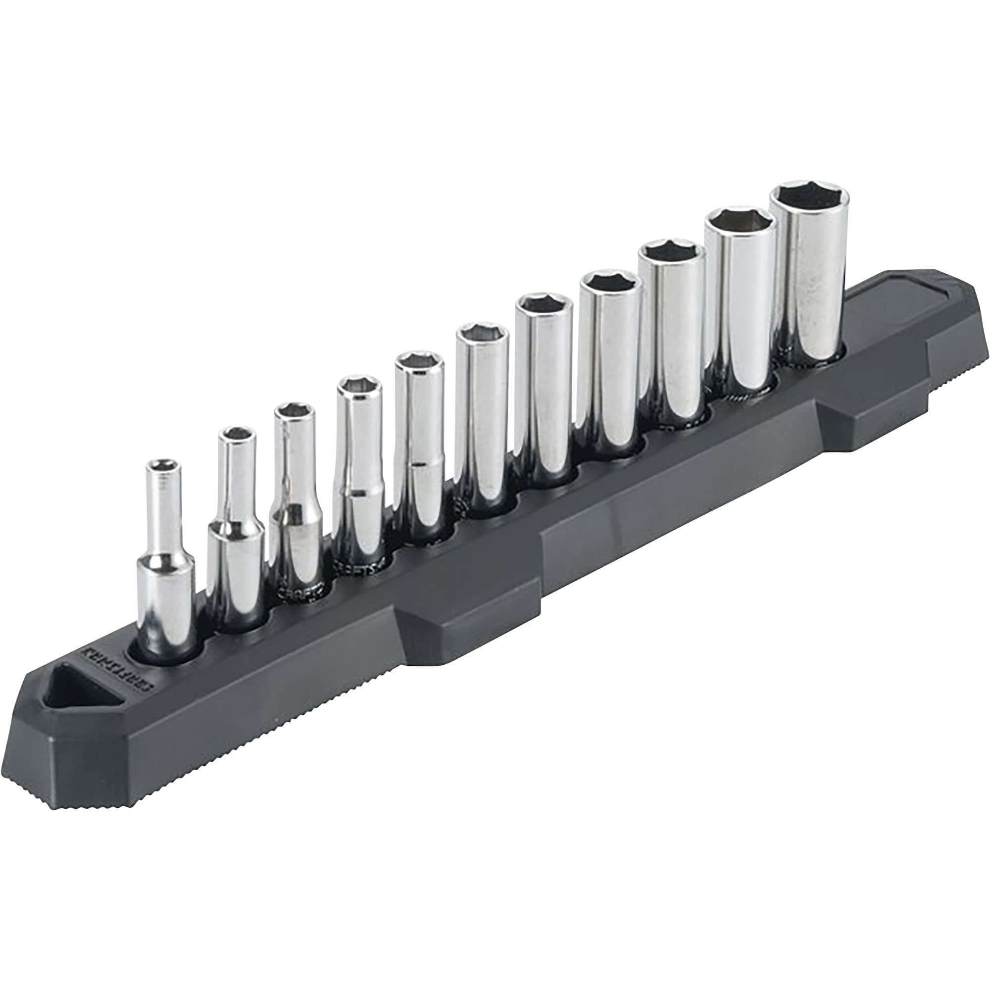 Craftsman 1/4 in. Drive SAE 6 Point Deep Socket Set, 11 pc
