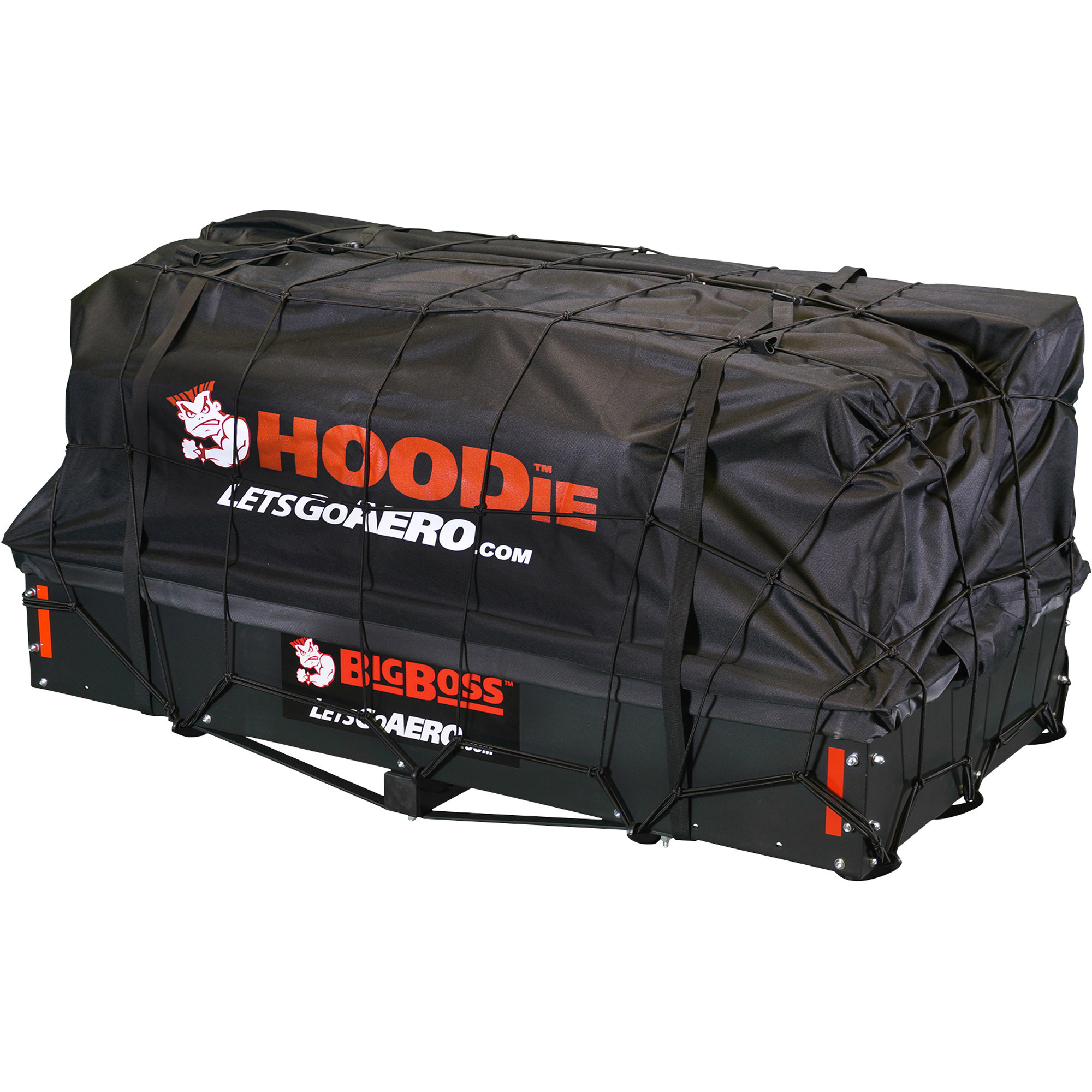 Lets Go Aero BigBoss Enclosed Cargo Carrier, 300Lb. Capacity, 48in.L x