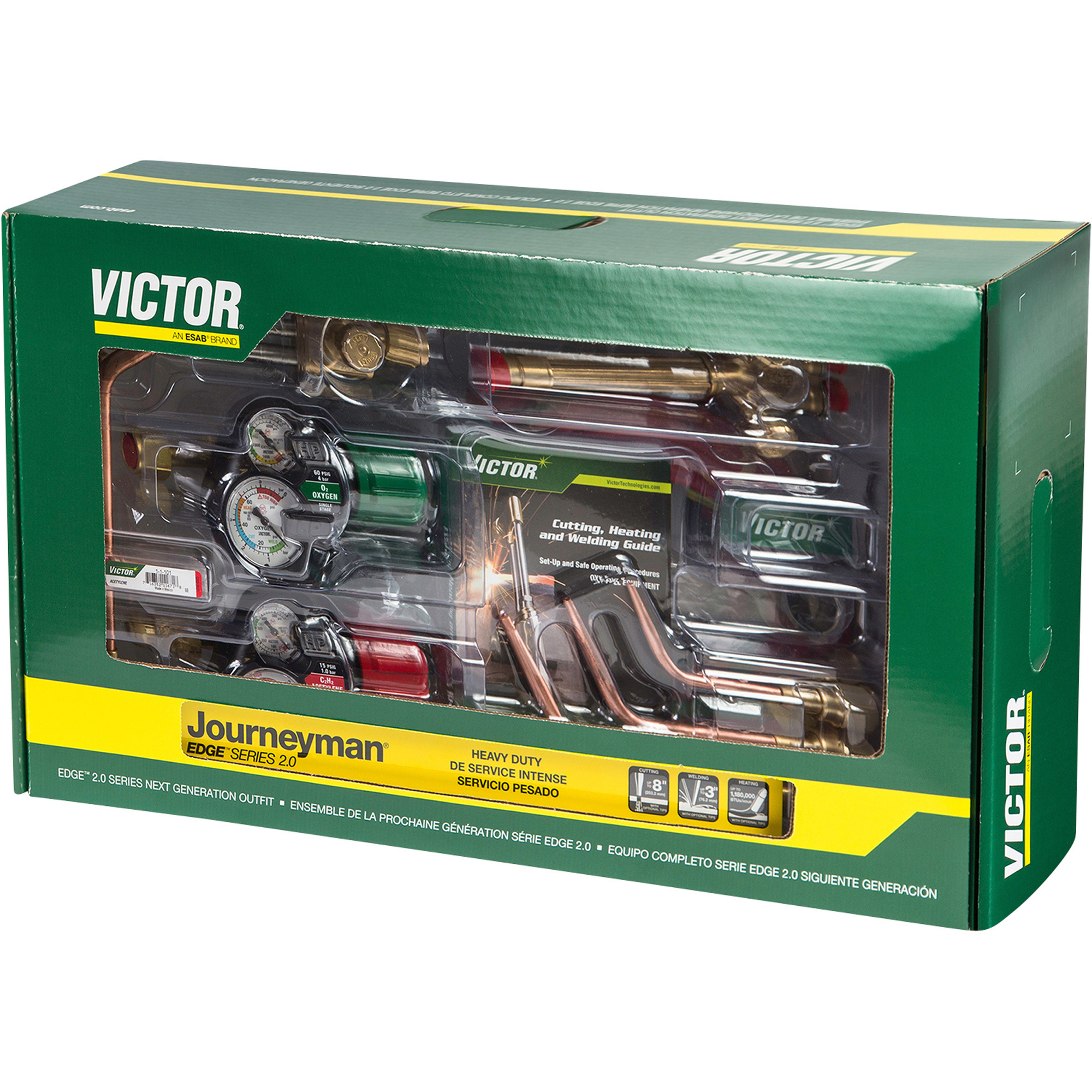 Victor Journeyman EDGE Series 2.0 Cutting and Welding Outfit, Model