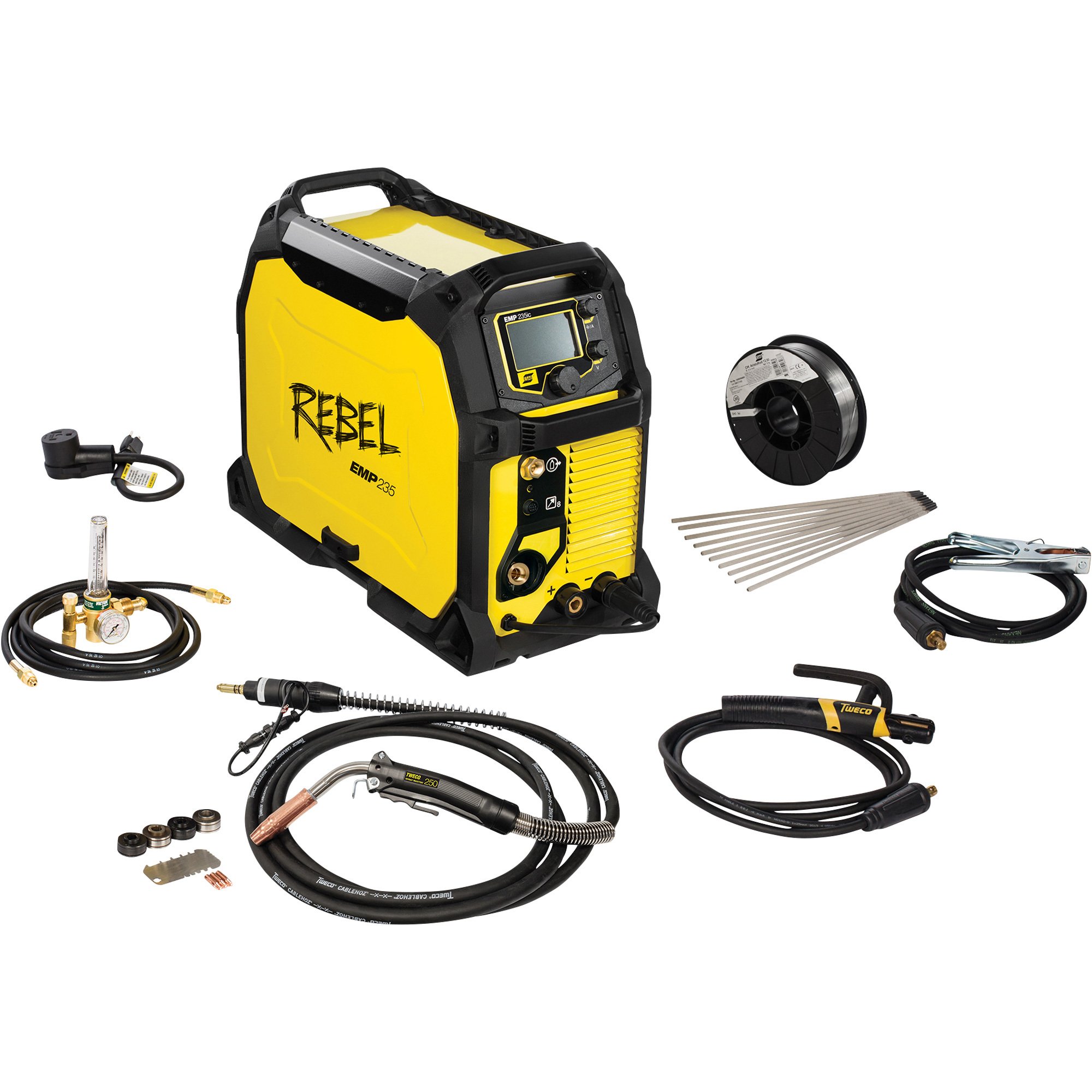 ESAB Rebel EMP 235ic Portable Multi-Process Welder — 120/230 Volts, 250 Amp  Output, Model# 0558012702