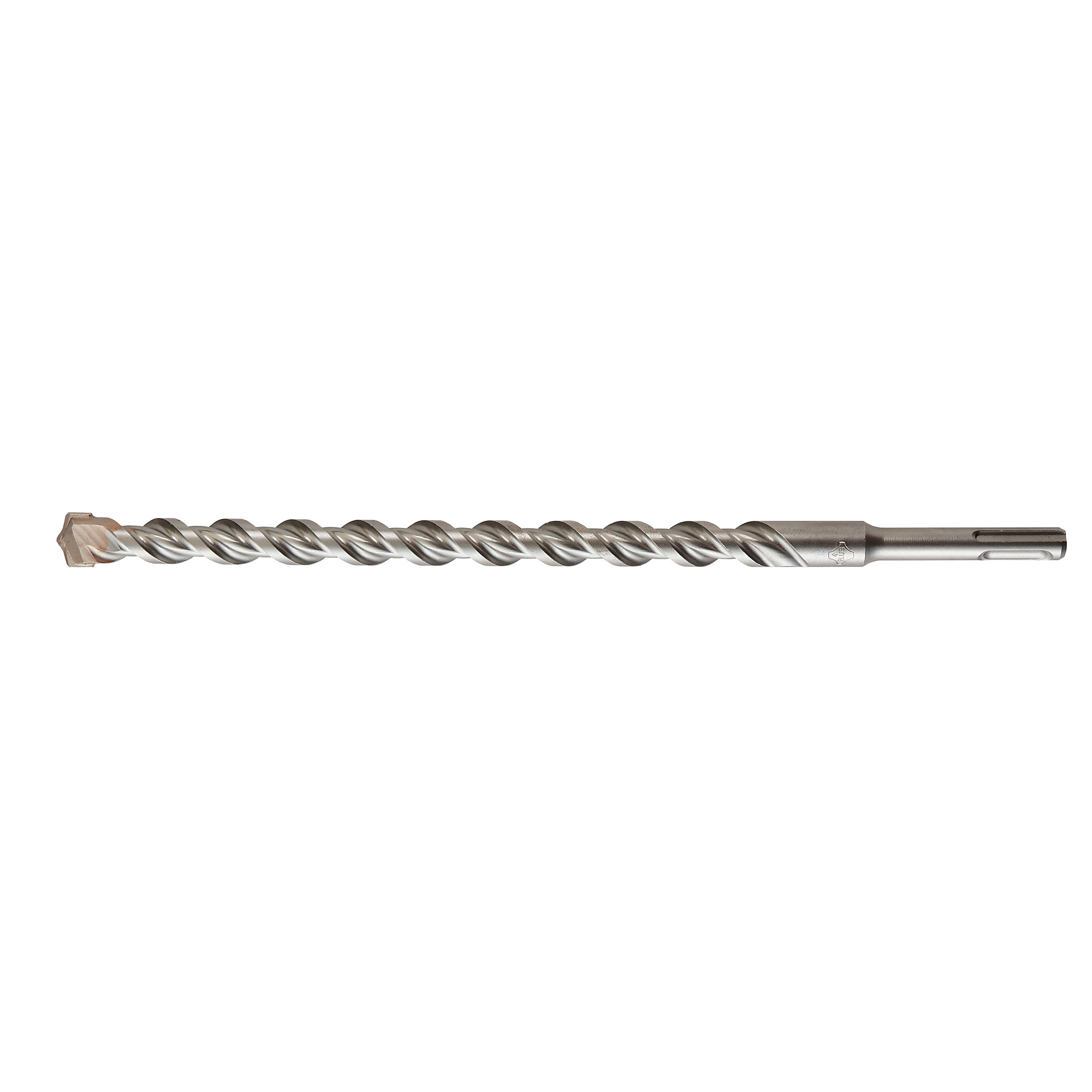 Milwaukee M/2 2-Cutter SDS-Plus Rotary Hammer Drill Bit, 5/8in. x 10in. x 12in., Model# 48-20-7604