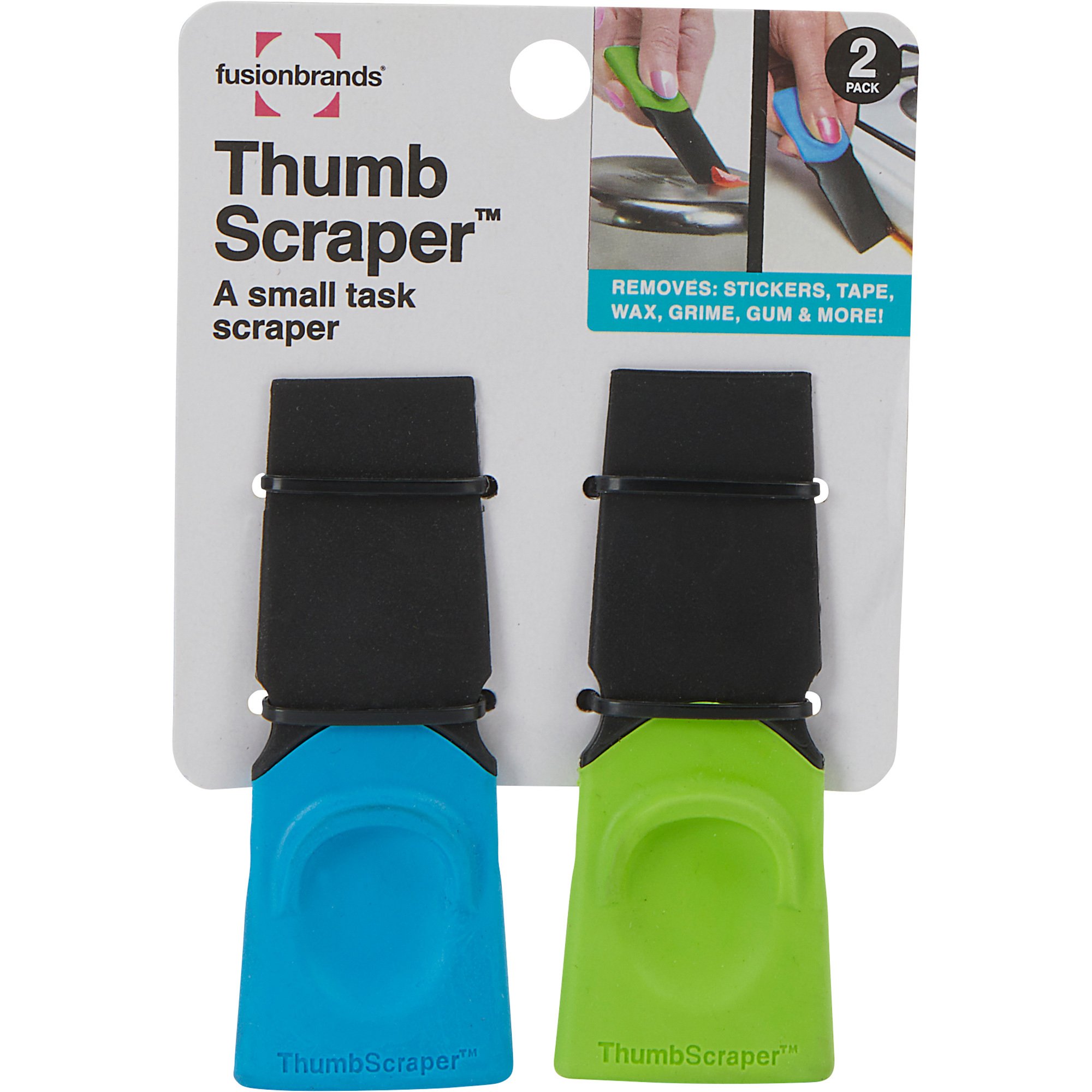 Talisman Designs 2-in-1 Beater Scraper Spatula, Blue