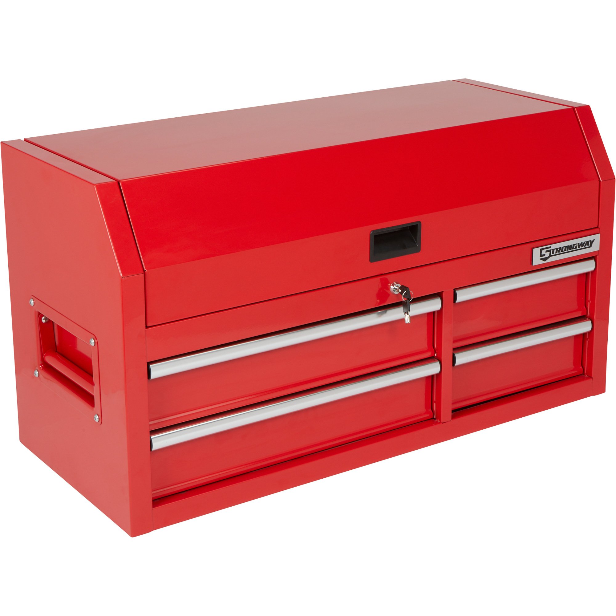 Strongway 42in. 4-Drawer Tool Chest, Red | Northern Tool