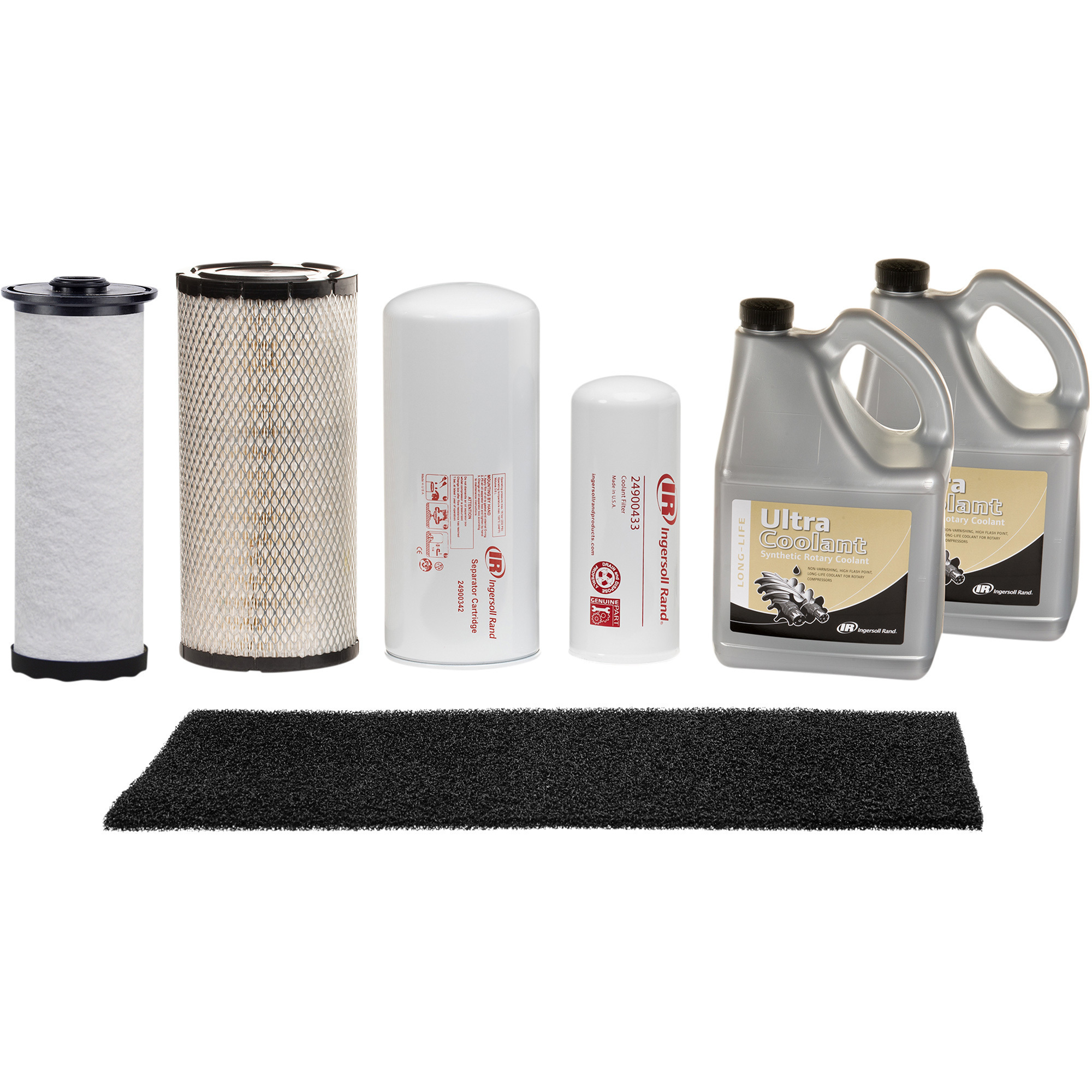 Ingersoll Rand OEM Maintenance Kit, For R Series 11-22i Oil-Flooded Rotary Screw Air Compressor, Model# 47739543001
