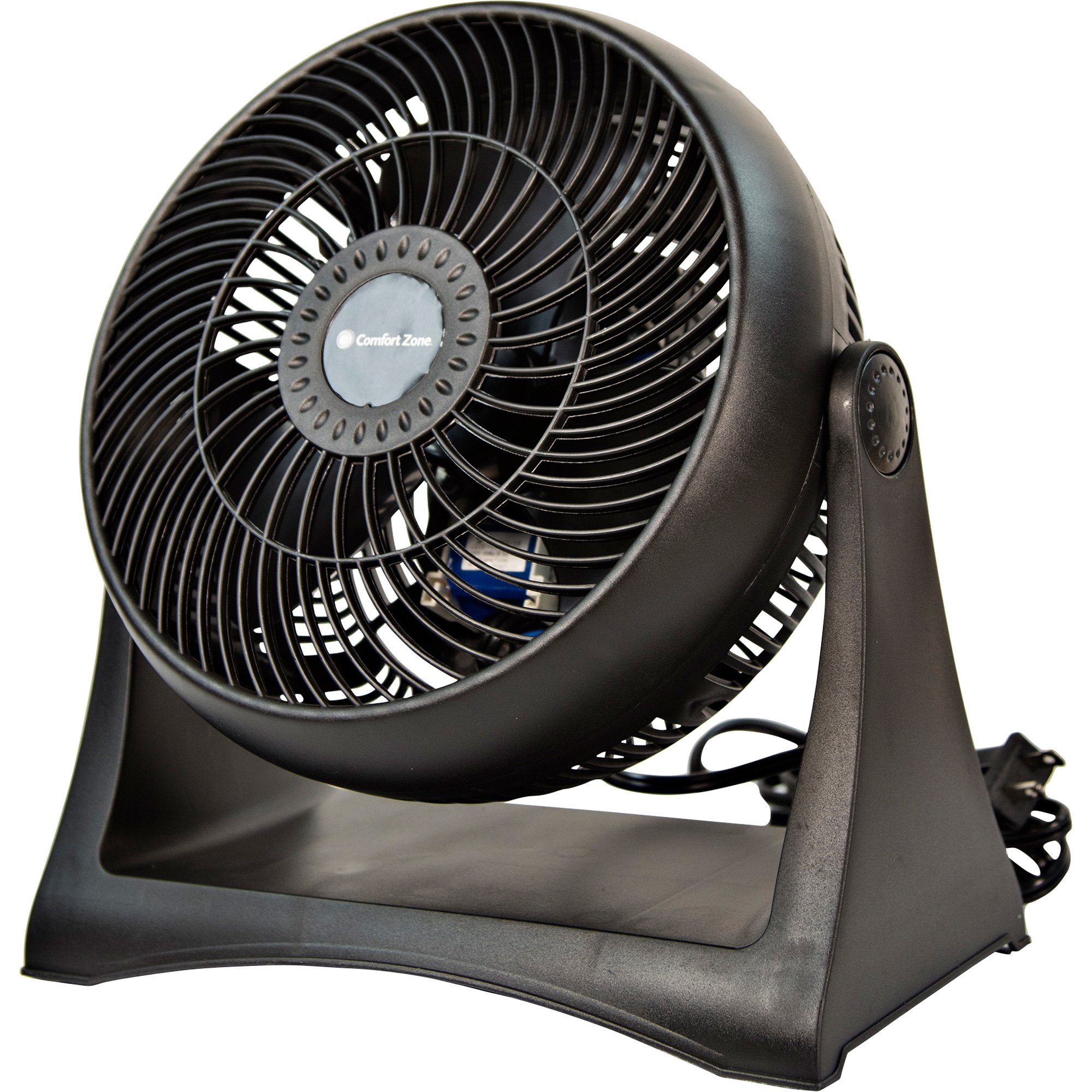 Comfort Zone 3Speed HighVelocity Turbo Fan — 134 CFM; 1/10 HP; 120